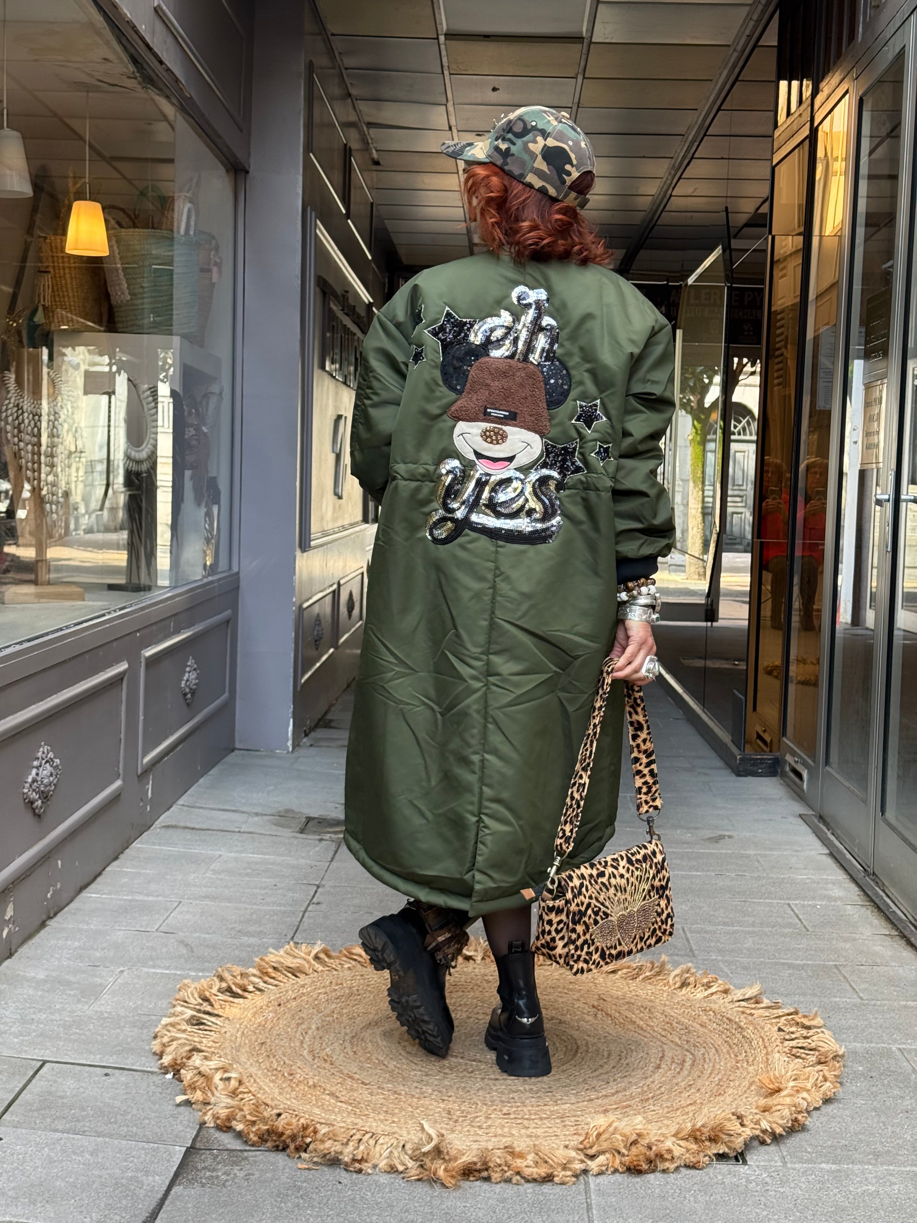 Long Bomber Poupée de Soie