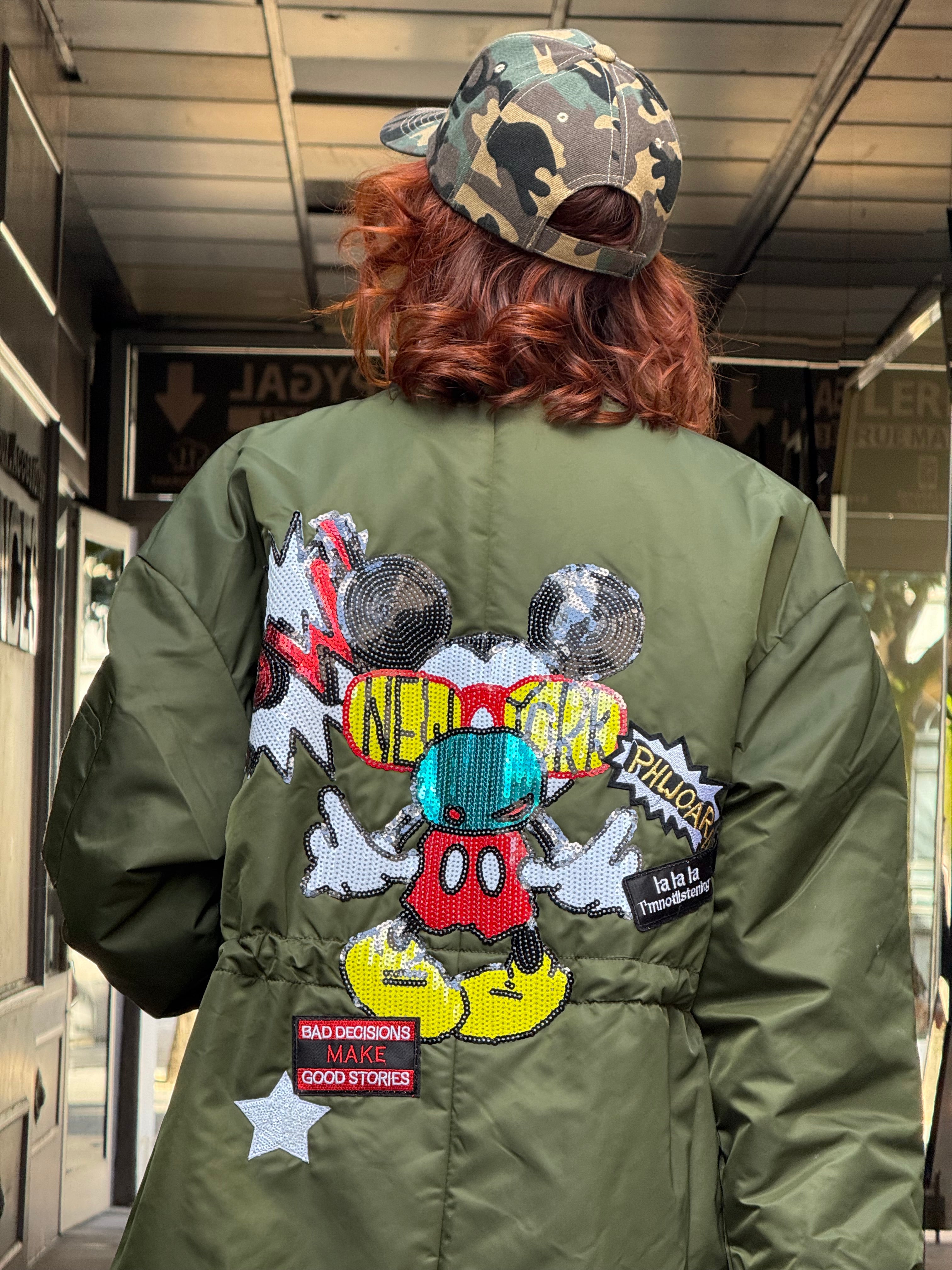 Long Bomber Poupée de Soie