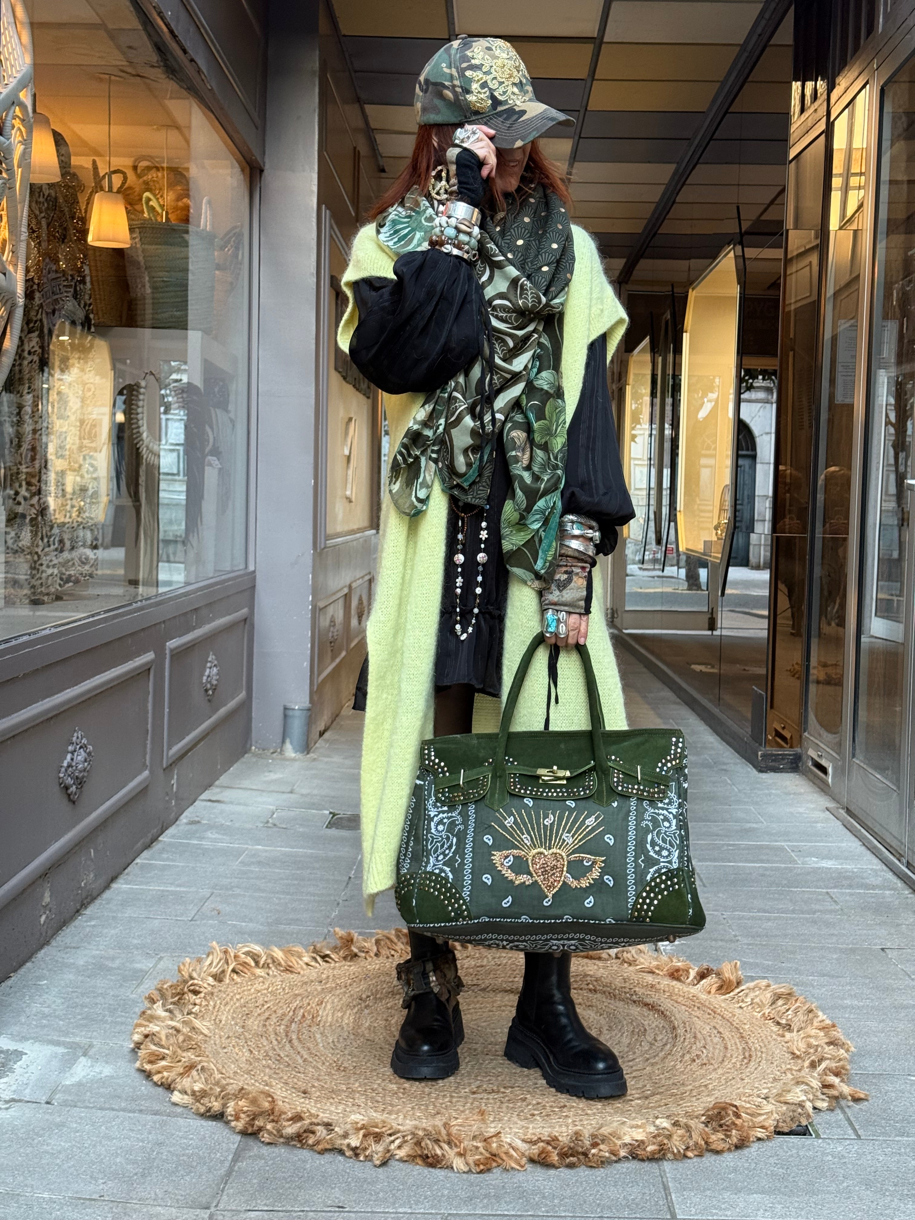 Gilet long sans manche Poupée de Soie