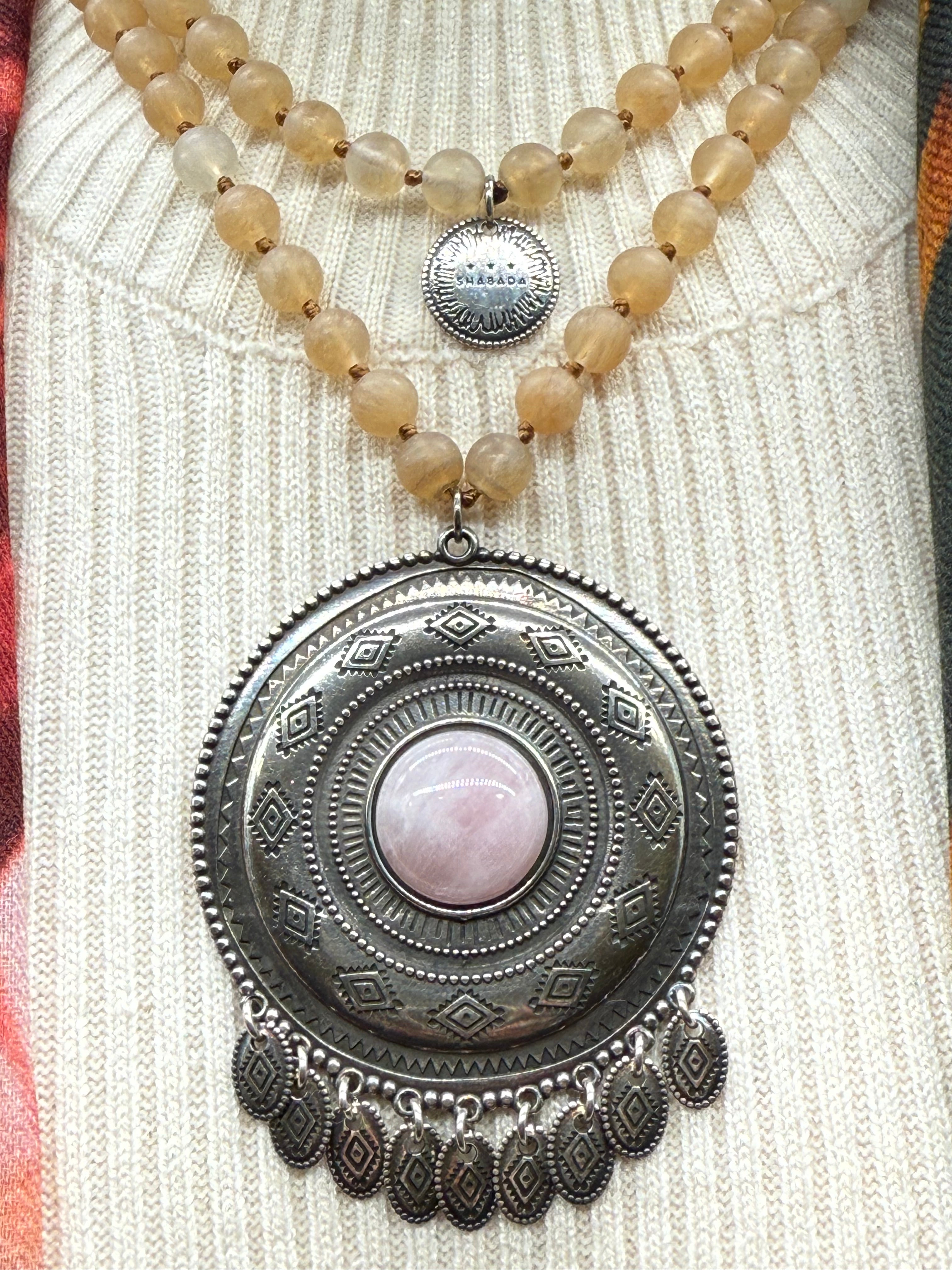 Sautoir Médaillon Shabada