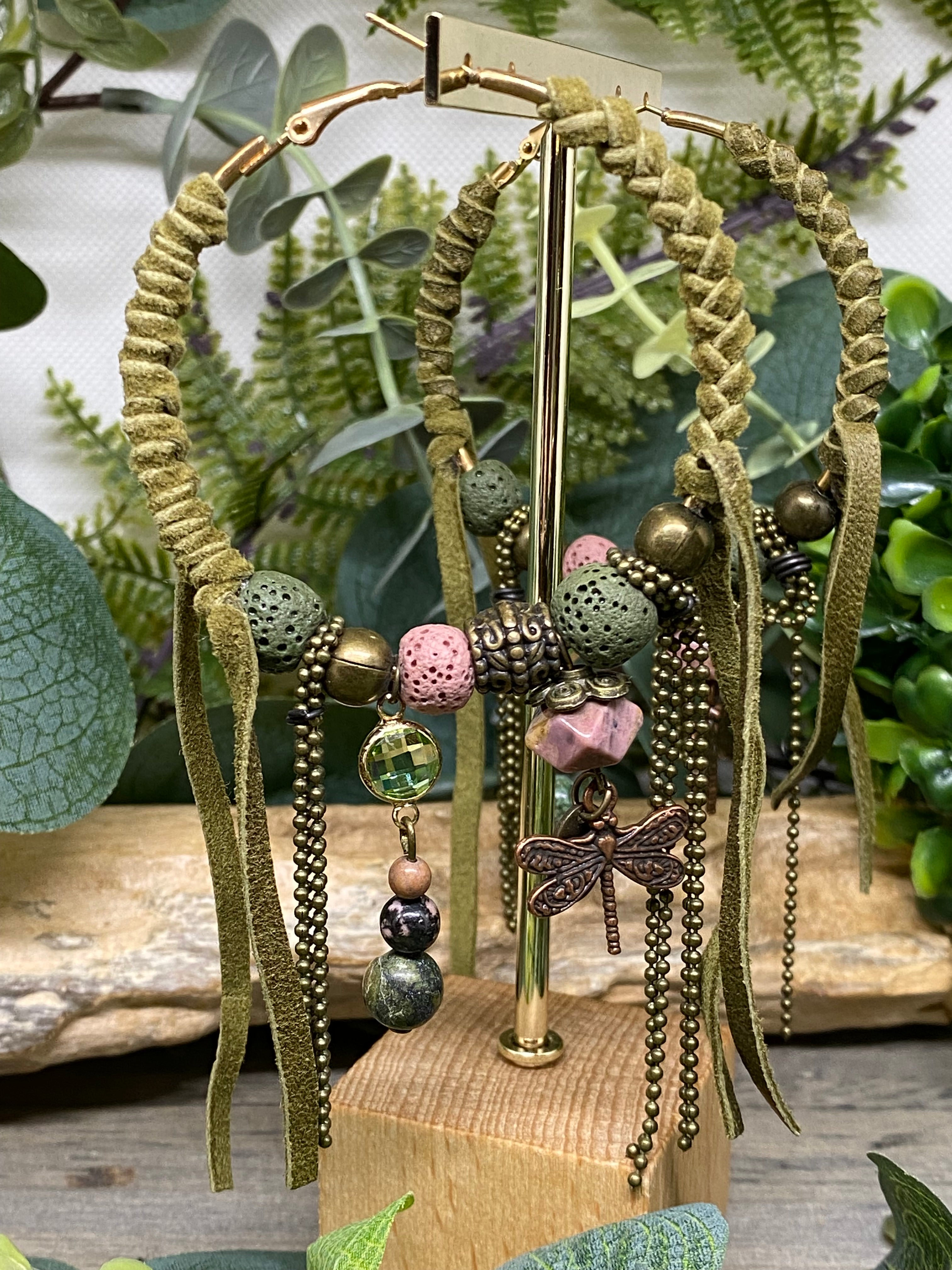 Boucles d’oreilles Serena Iguan