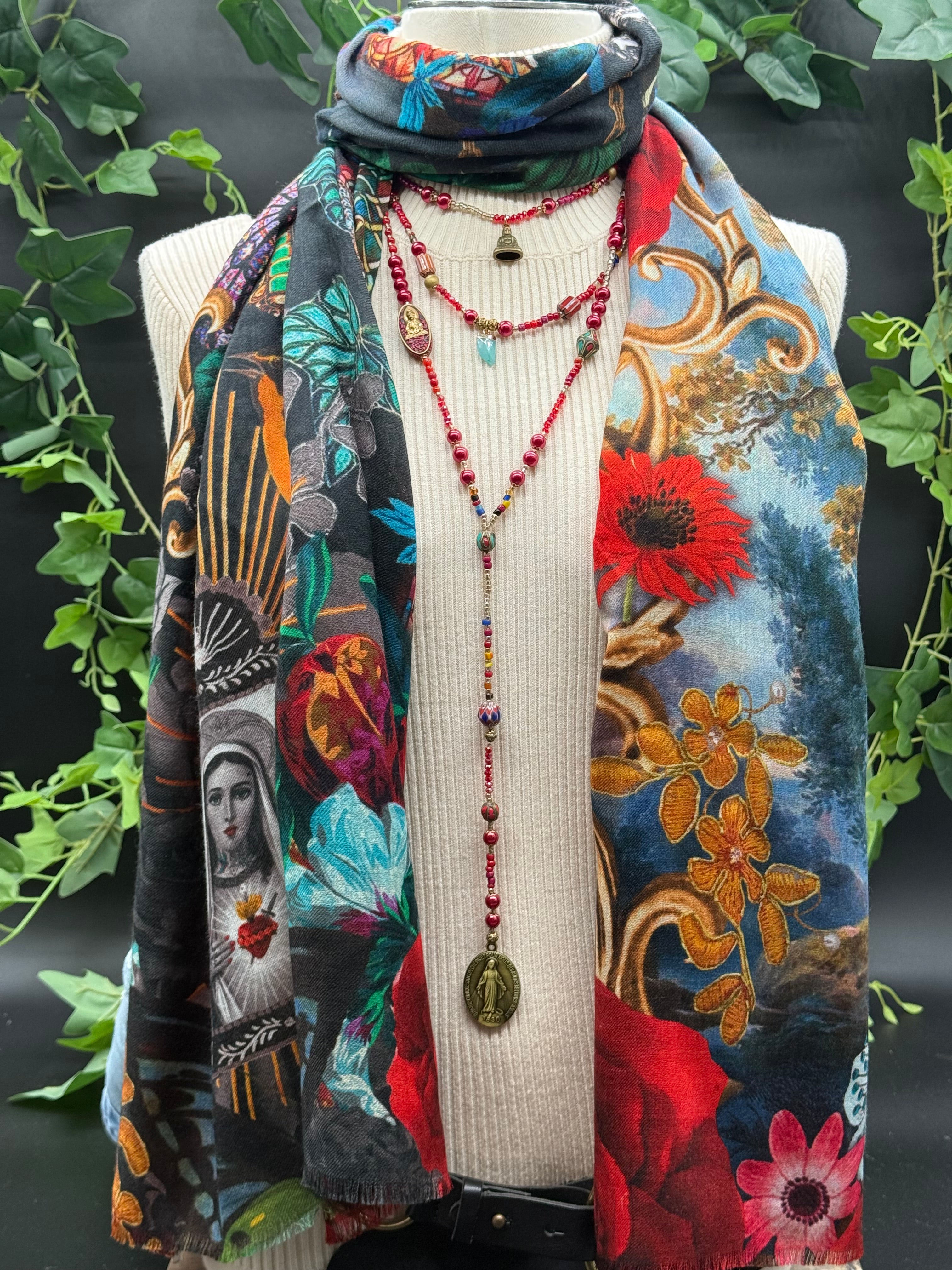 Sautoir T’as vu la Vierge!?