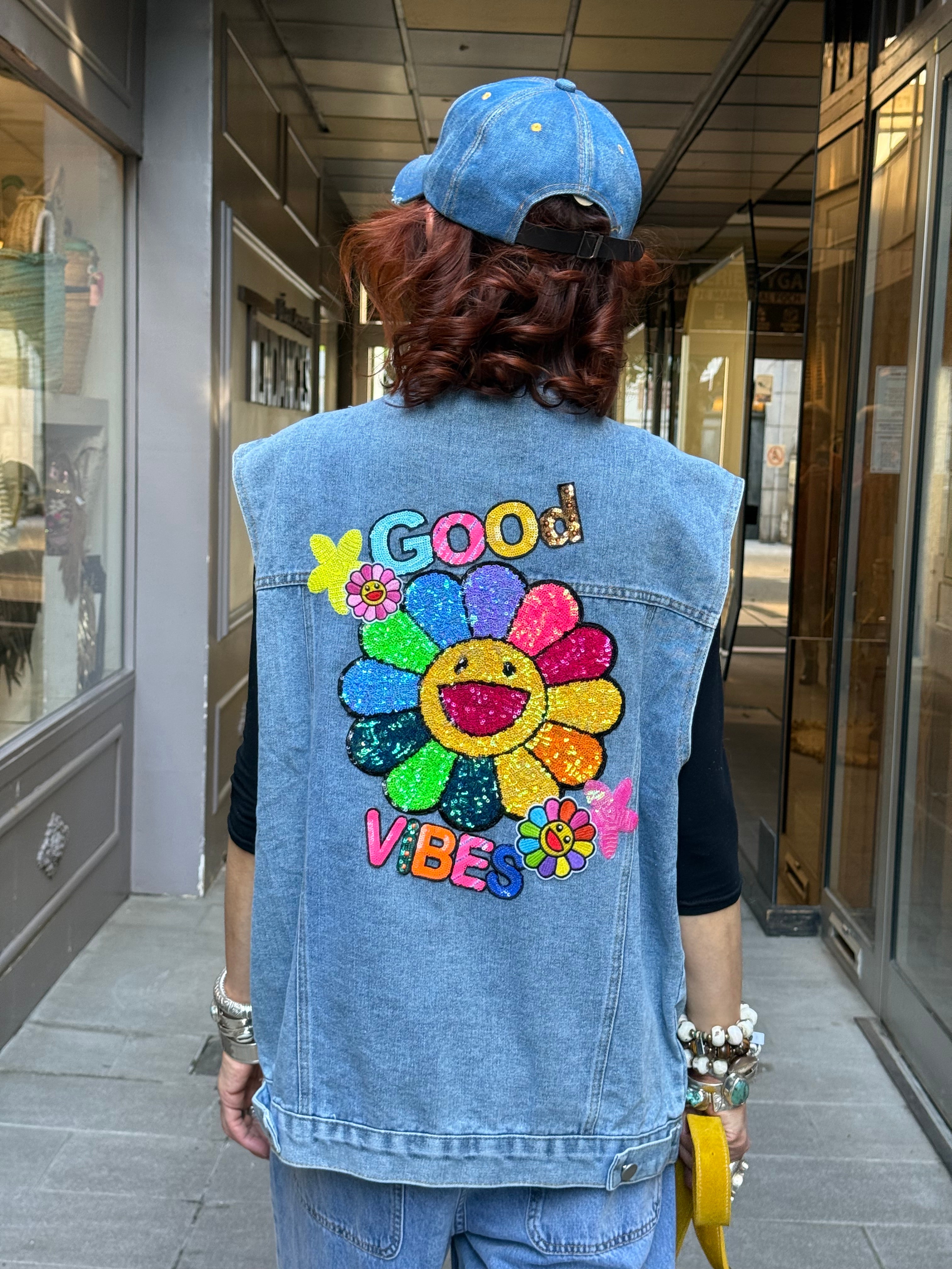 Gilet sans manche Poupée de Soie