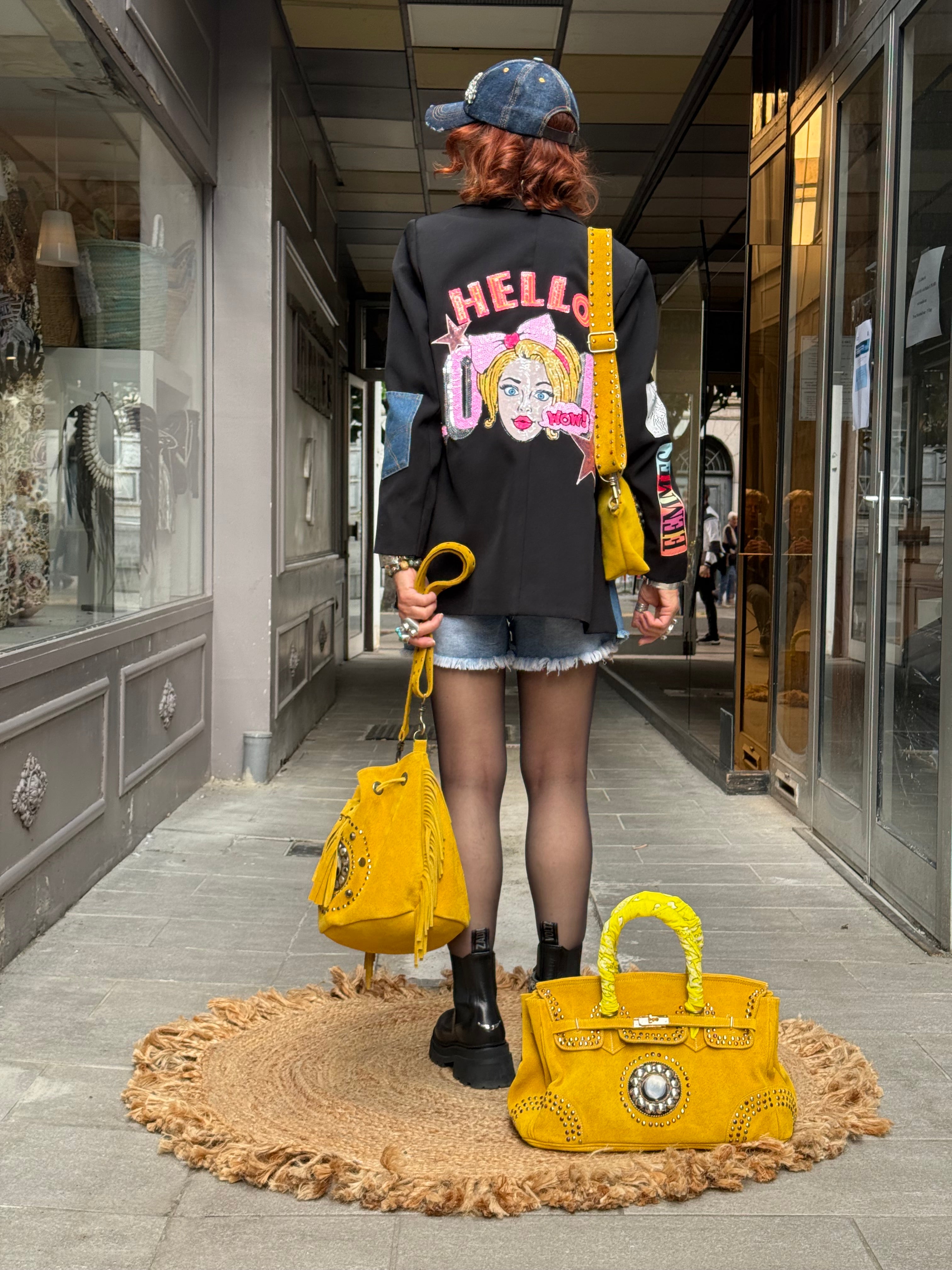 Mini Sac Kelly Flower Market