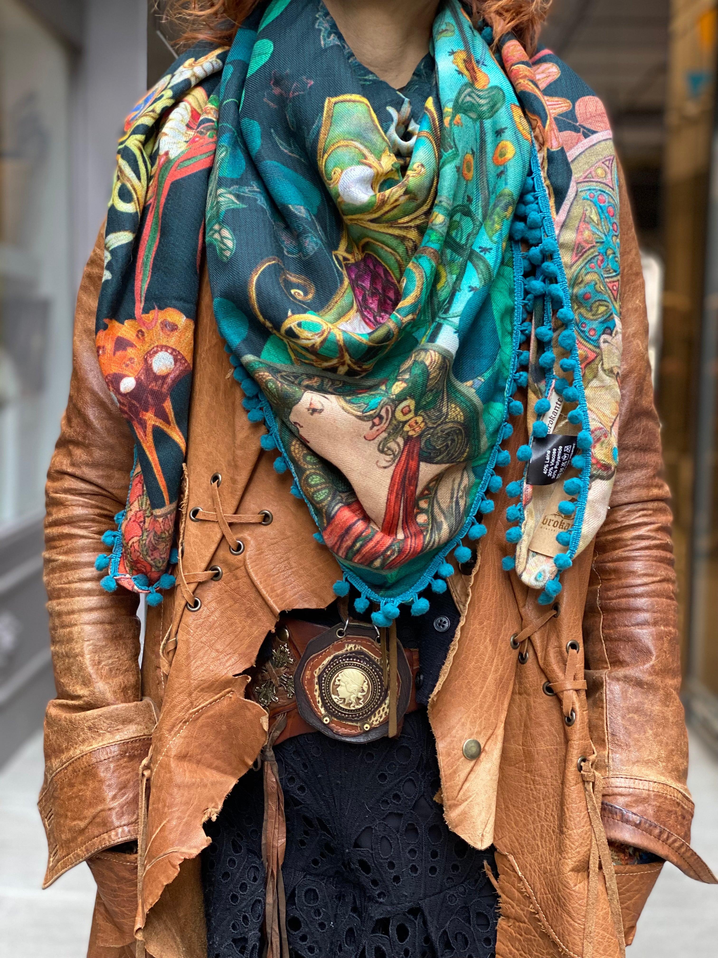 Froufrou Brokante Shawl