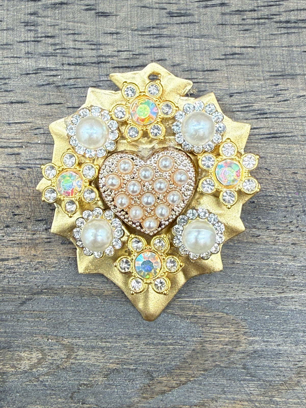 Broche Azafran Rosa
