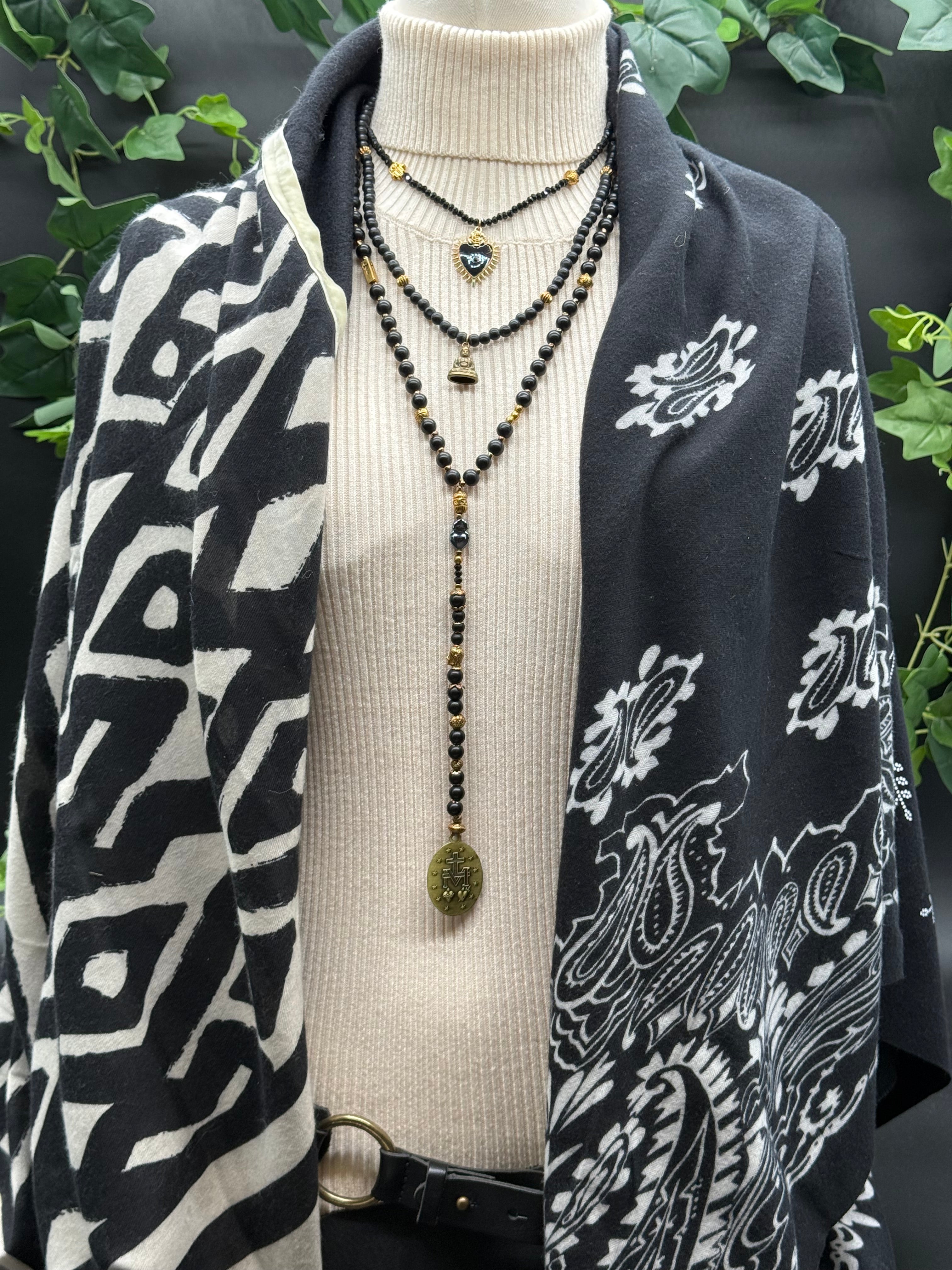 Sautoir T’as vu la Vierge!?