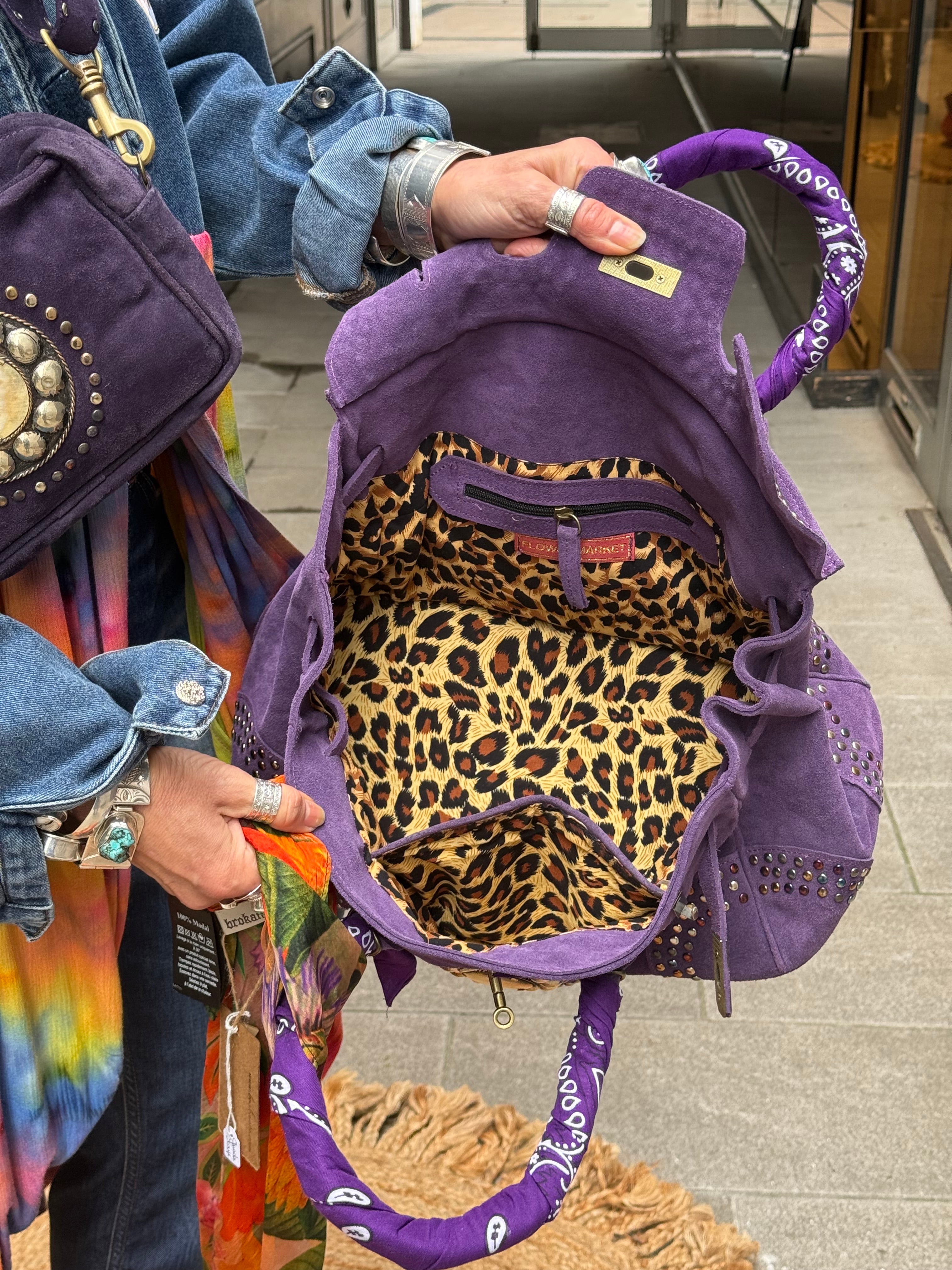 Mini Sac Kelly Flower Market