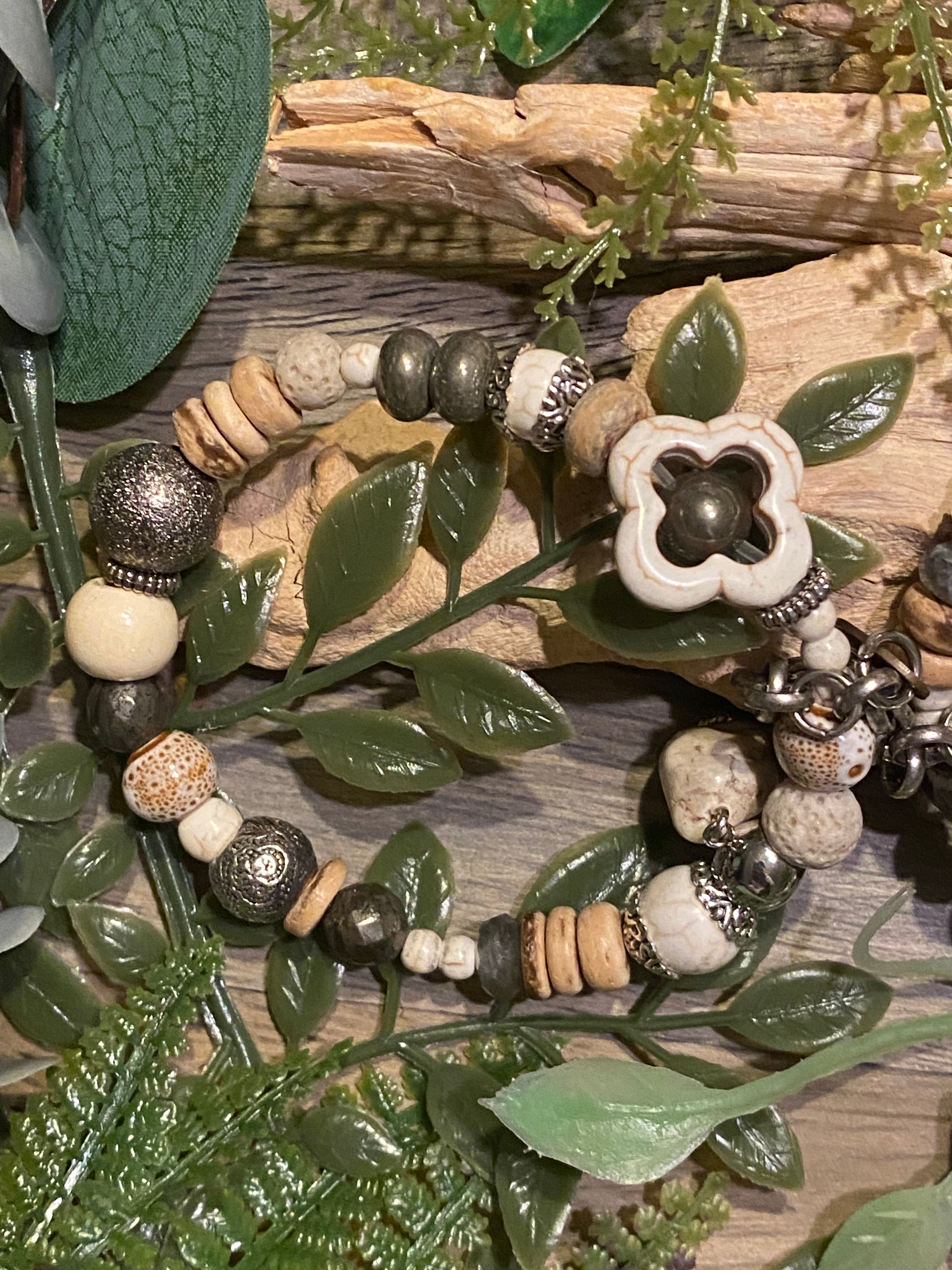Georgia Natural Iguan Bracelet