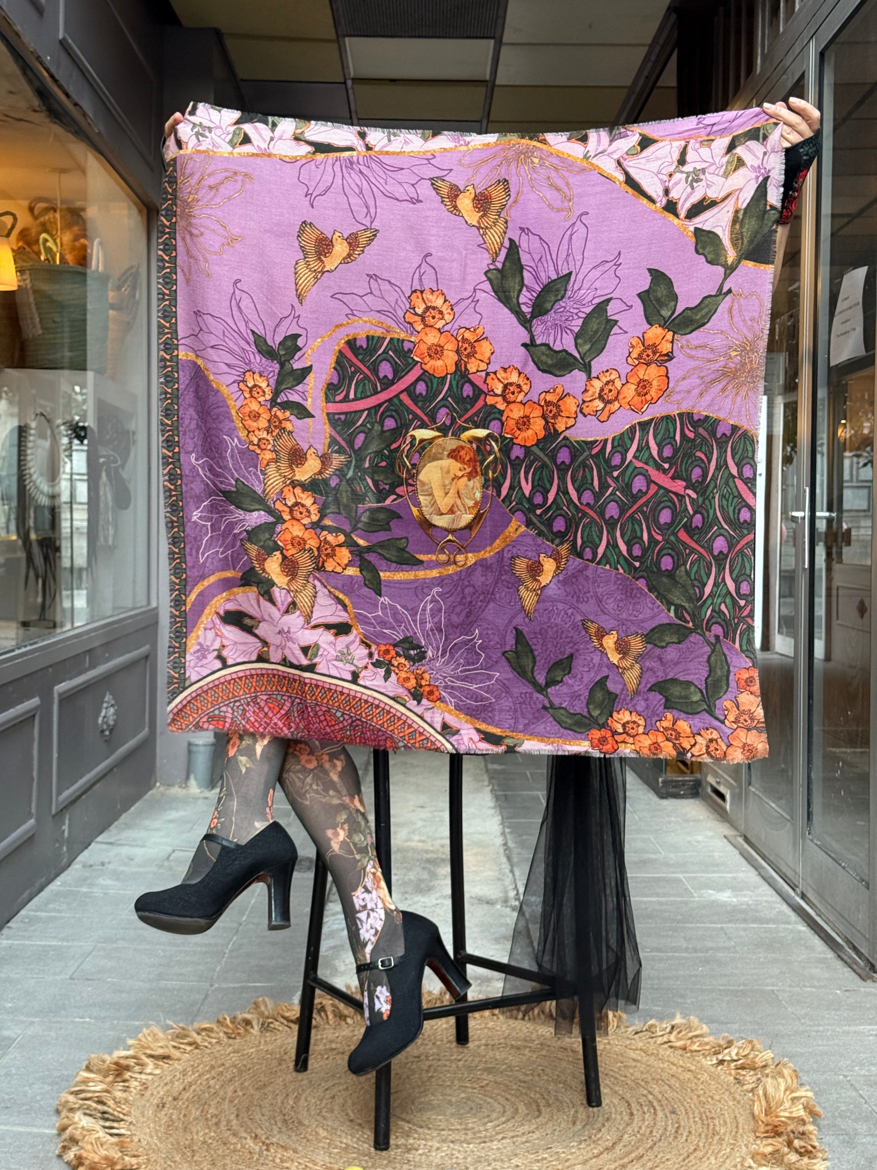 Carré Cachemire Brokante