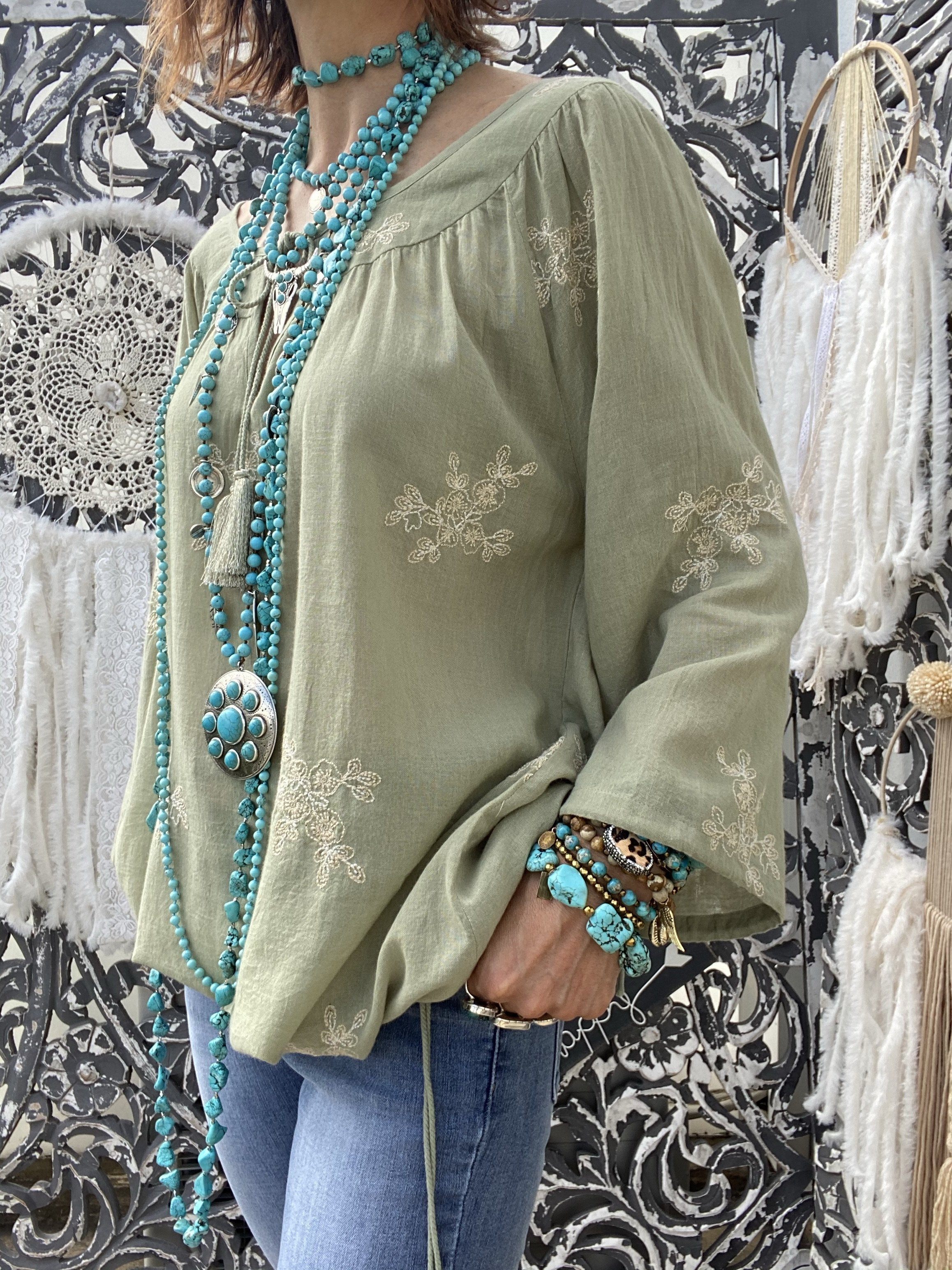 Blouse Edelweiss Mai 68