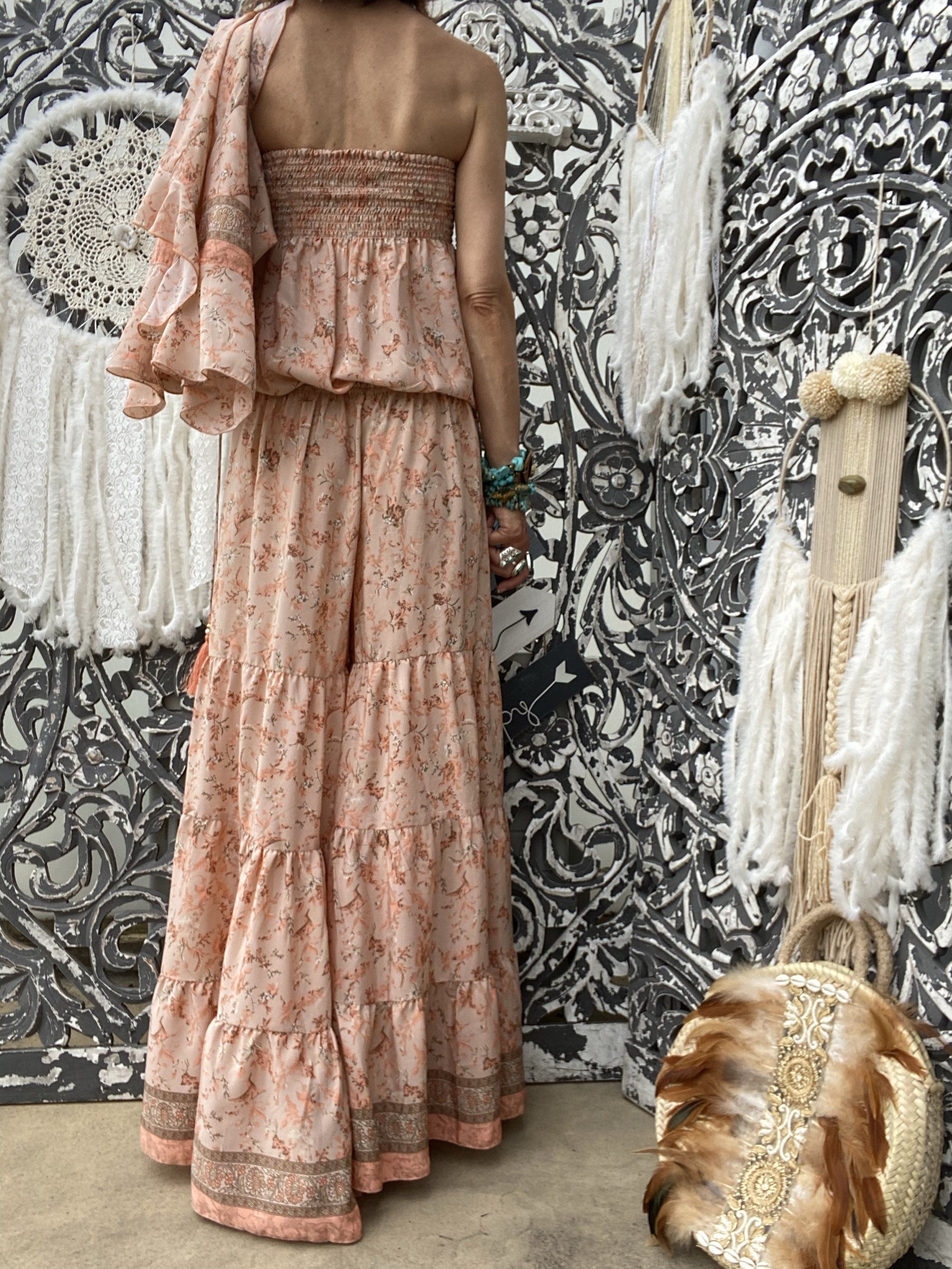 Japan Orange Amber Sissi Jumpsuit