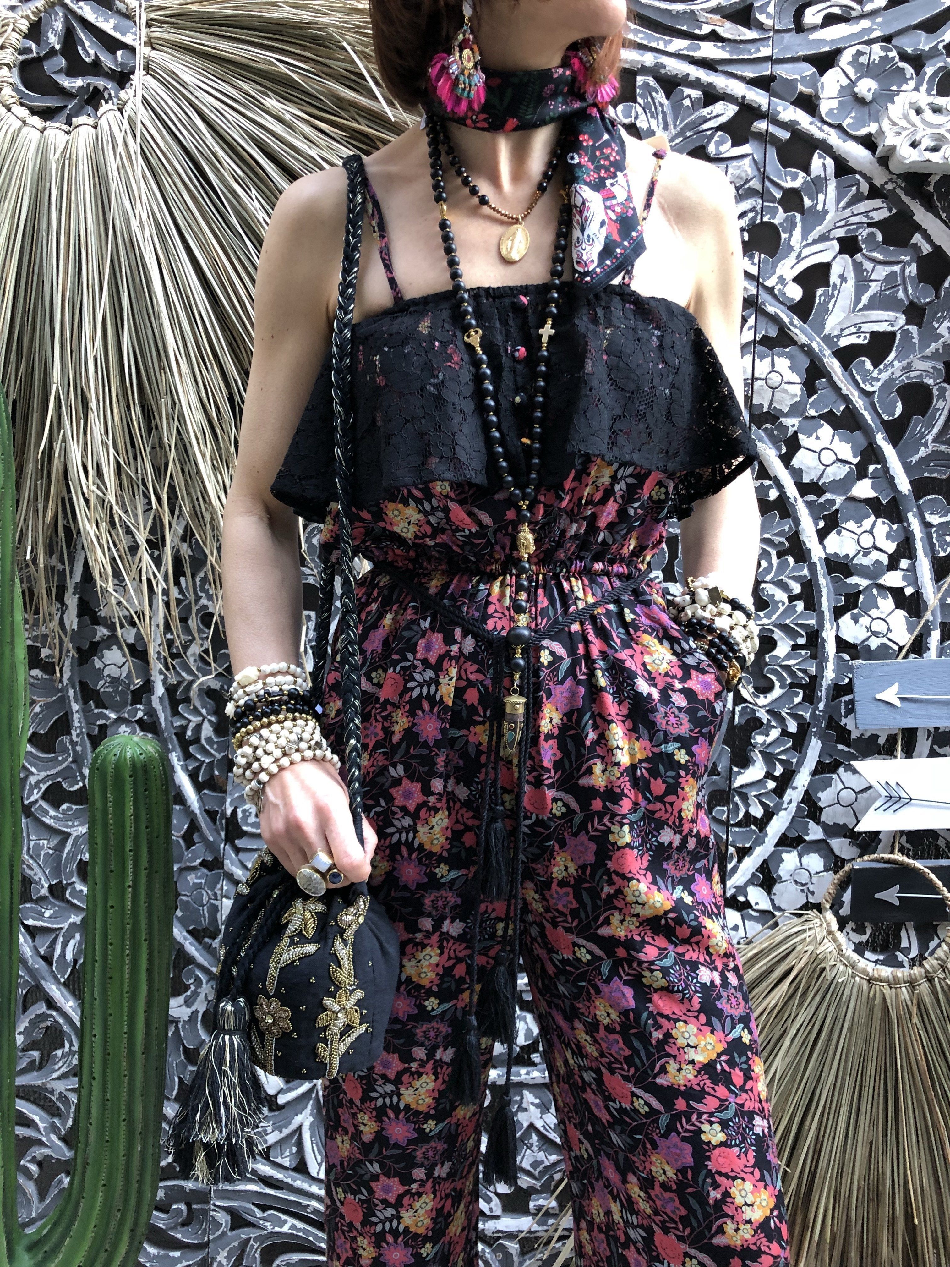 Combi Pantalon Torpédo Black Amenapih