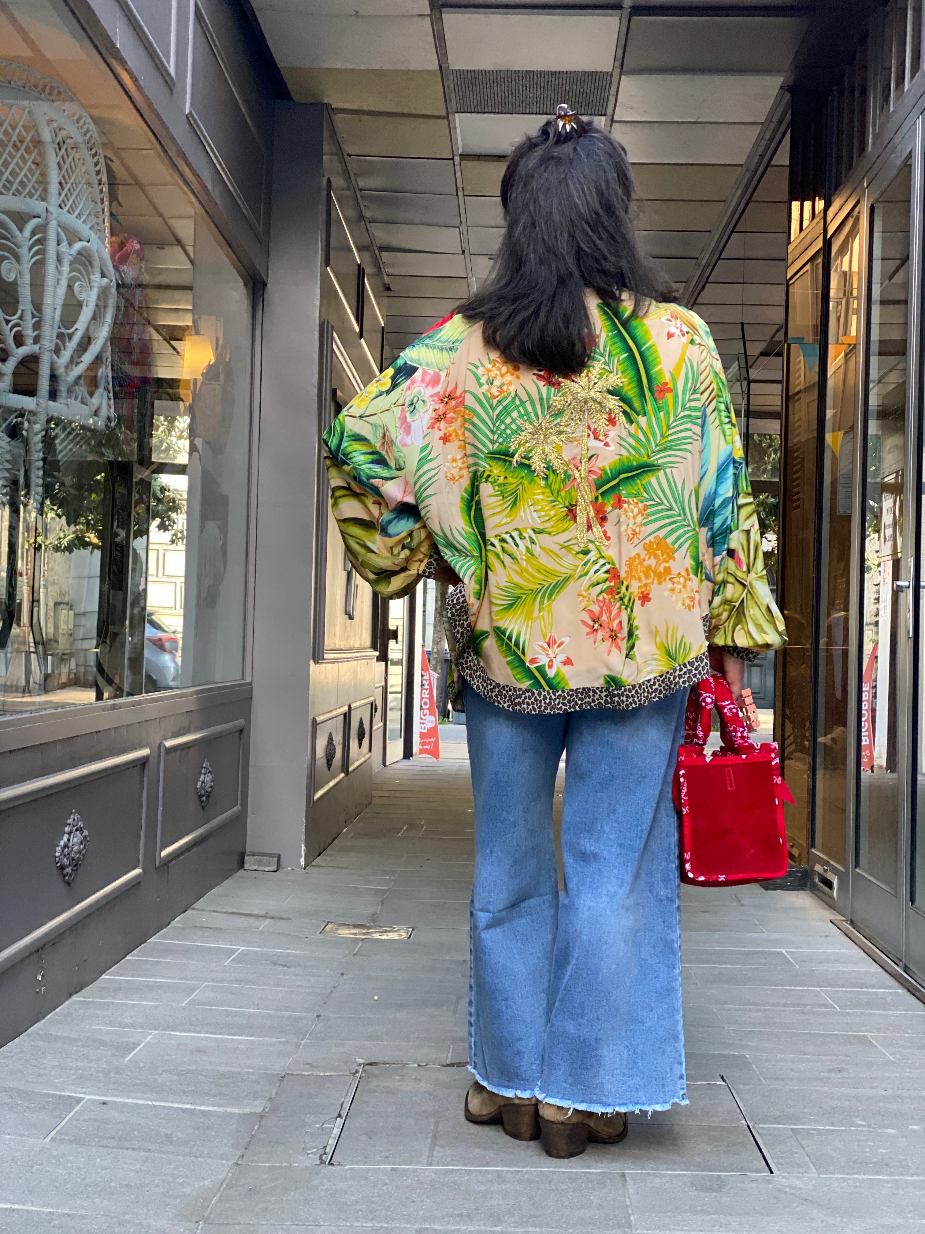 Kimono Court Fleur de Pirate