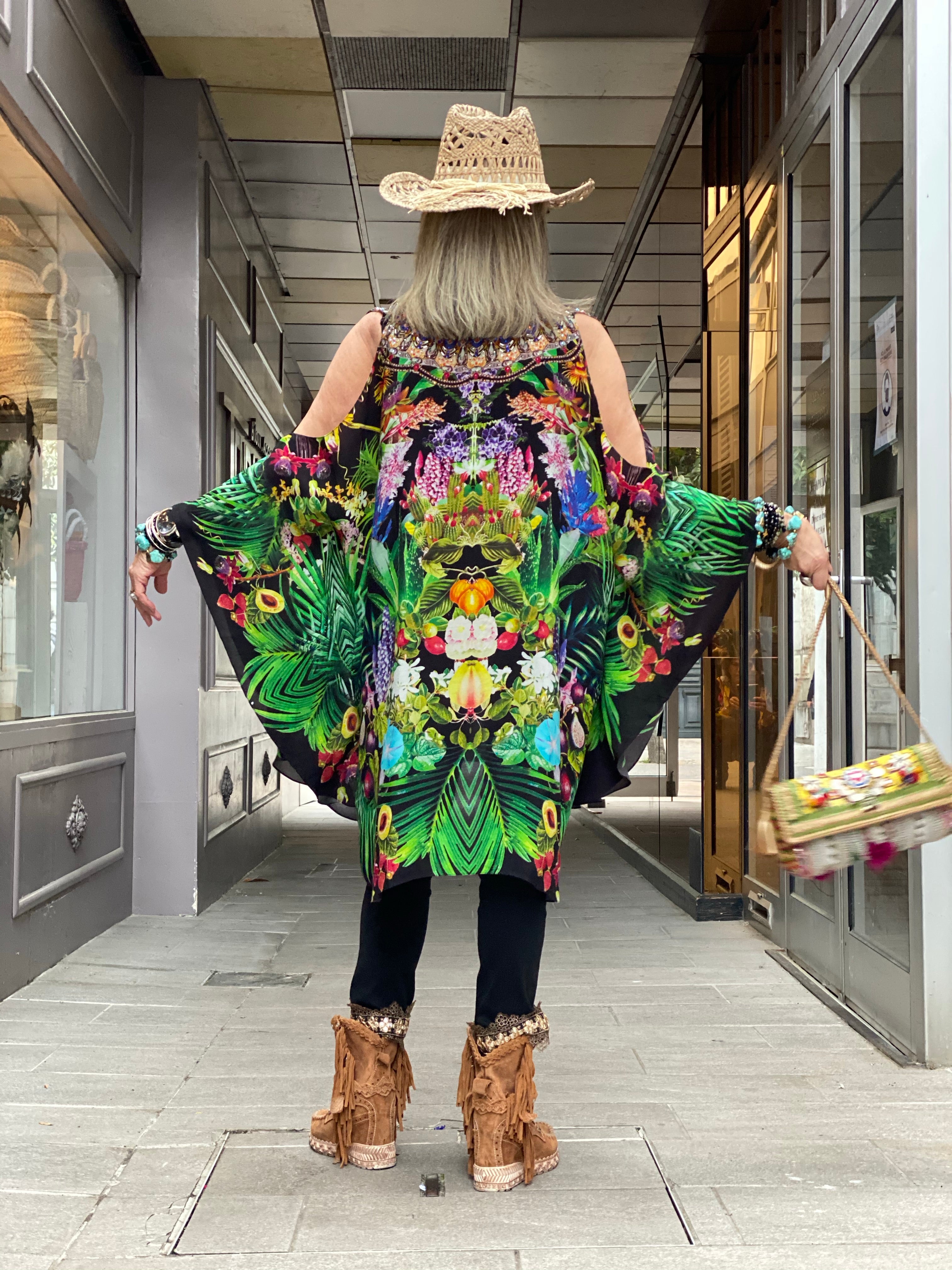 Kaftan Dress Tropical Love Czarina