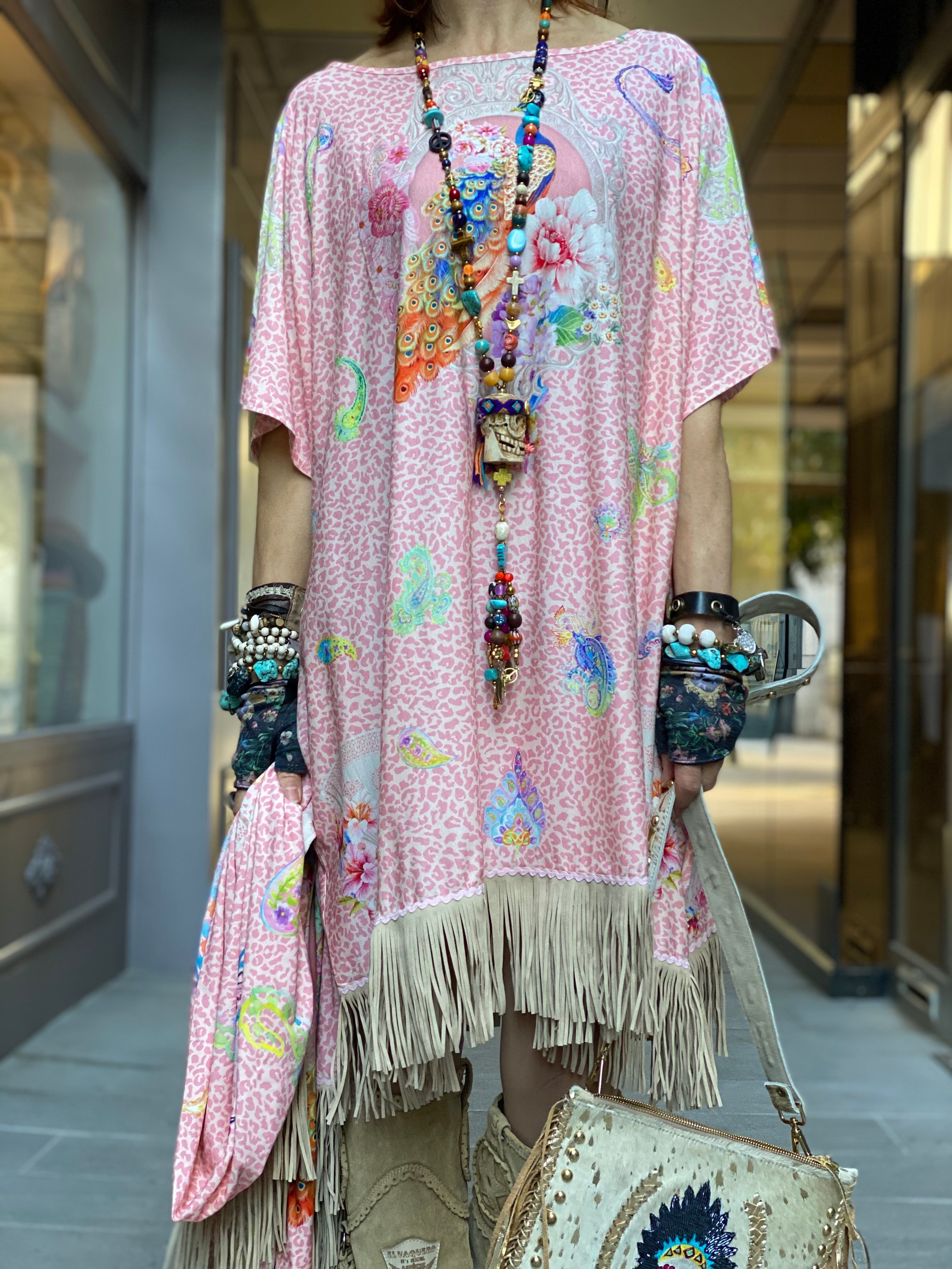Pink Paisley Katherina Loretta Tunic