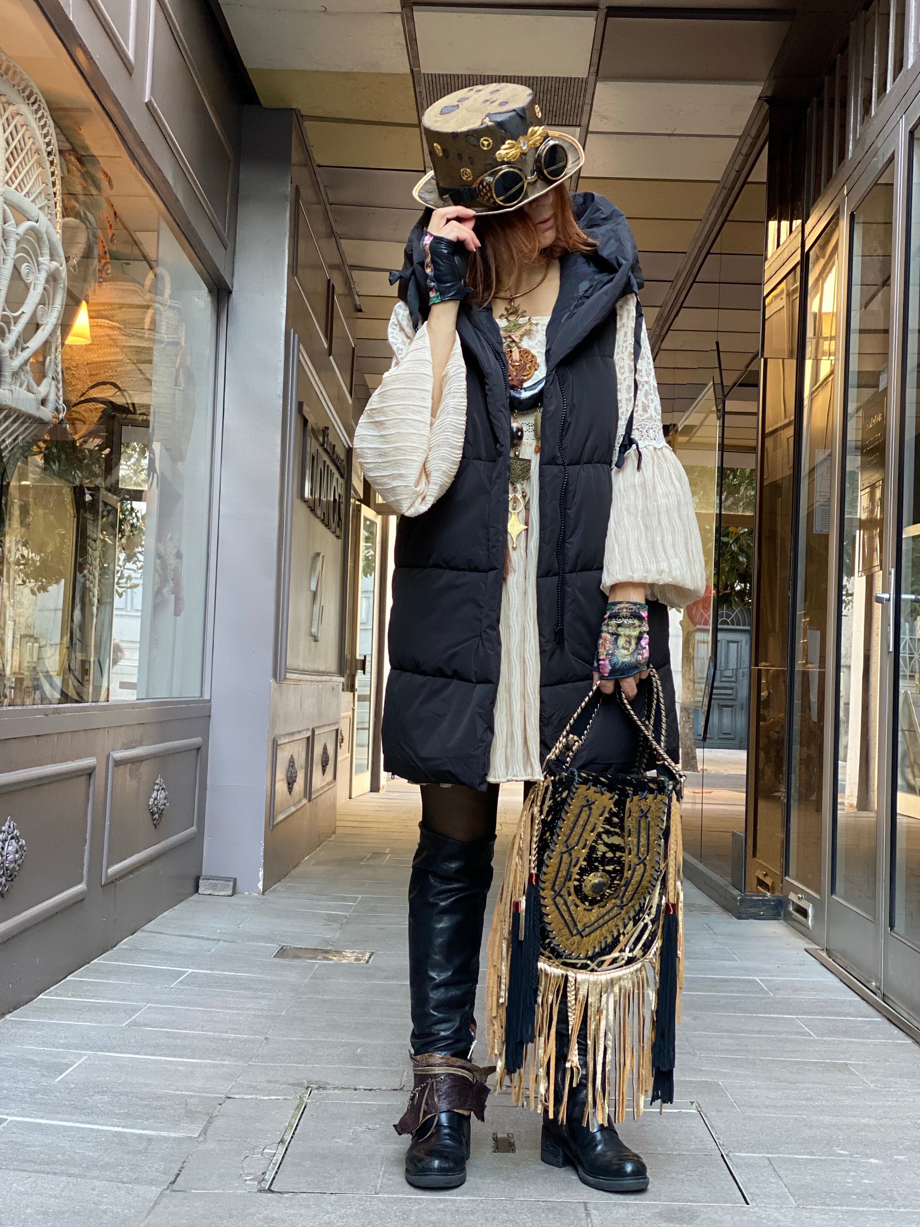 Poupée de Soie sleeveless down jacket