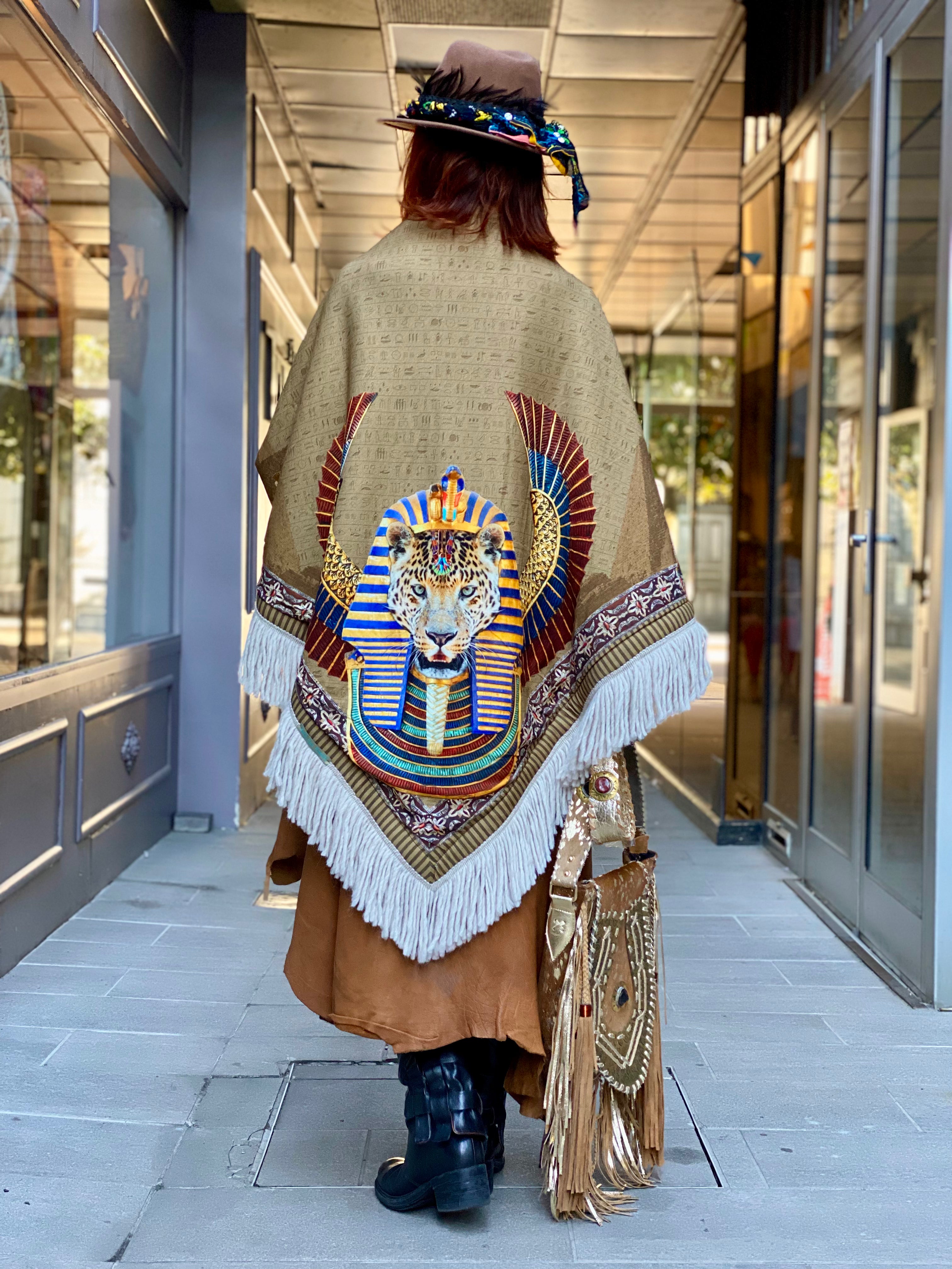 Yanara Katherina Loretta Buckle Poncho