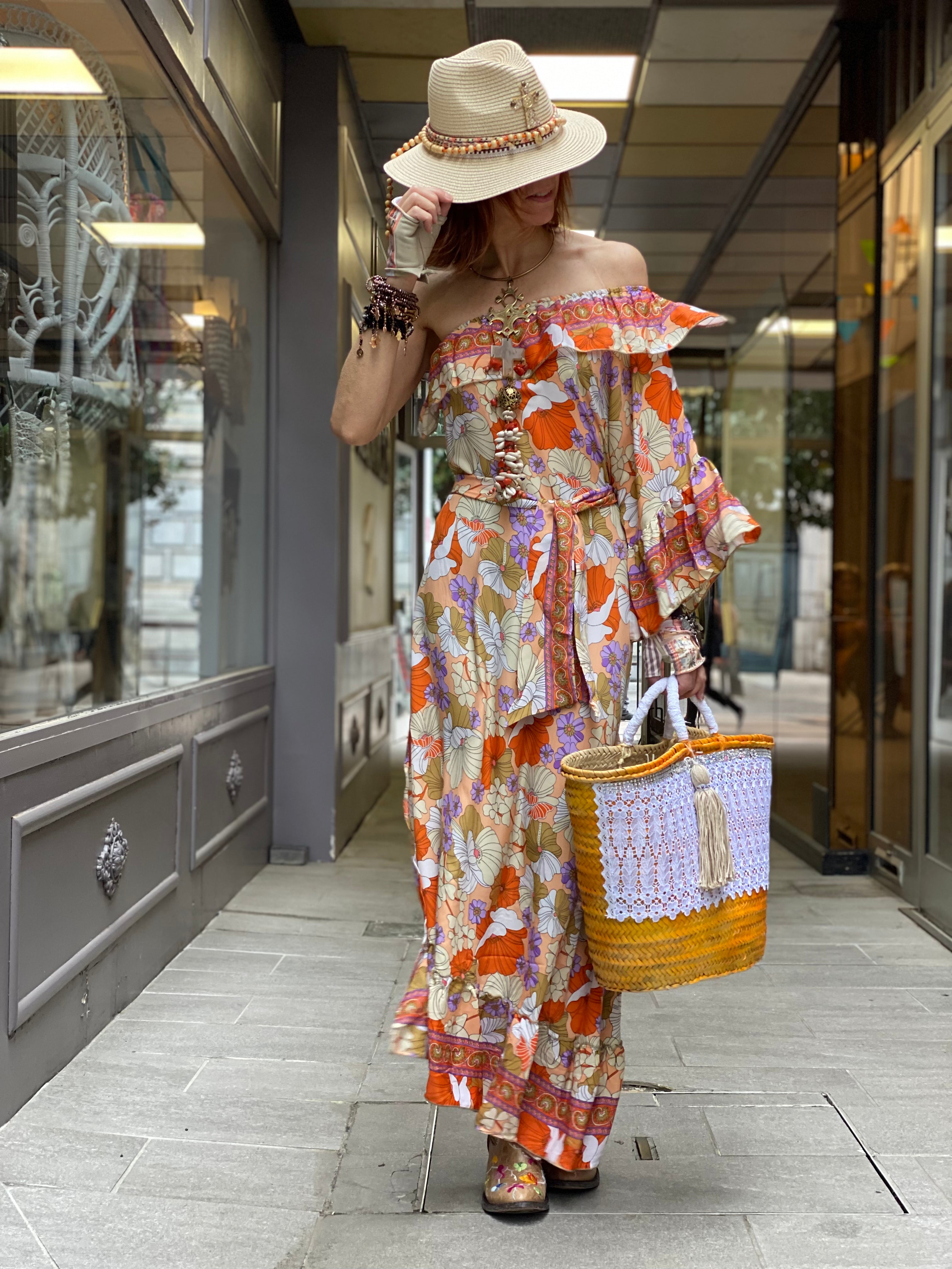 Robe Tobago Flower Nomad Sissi