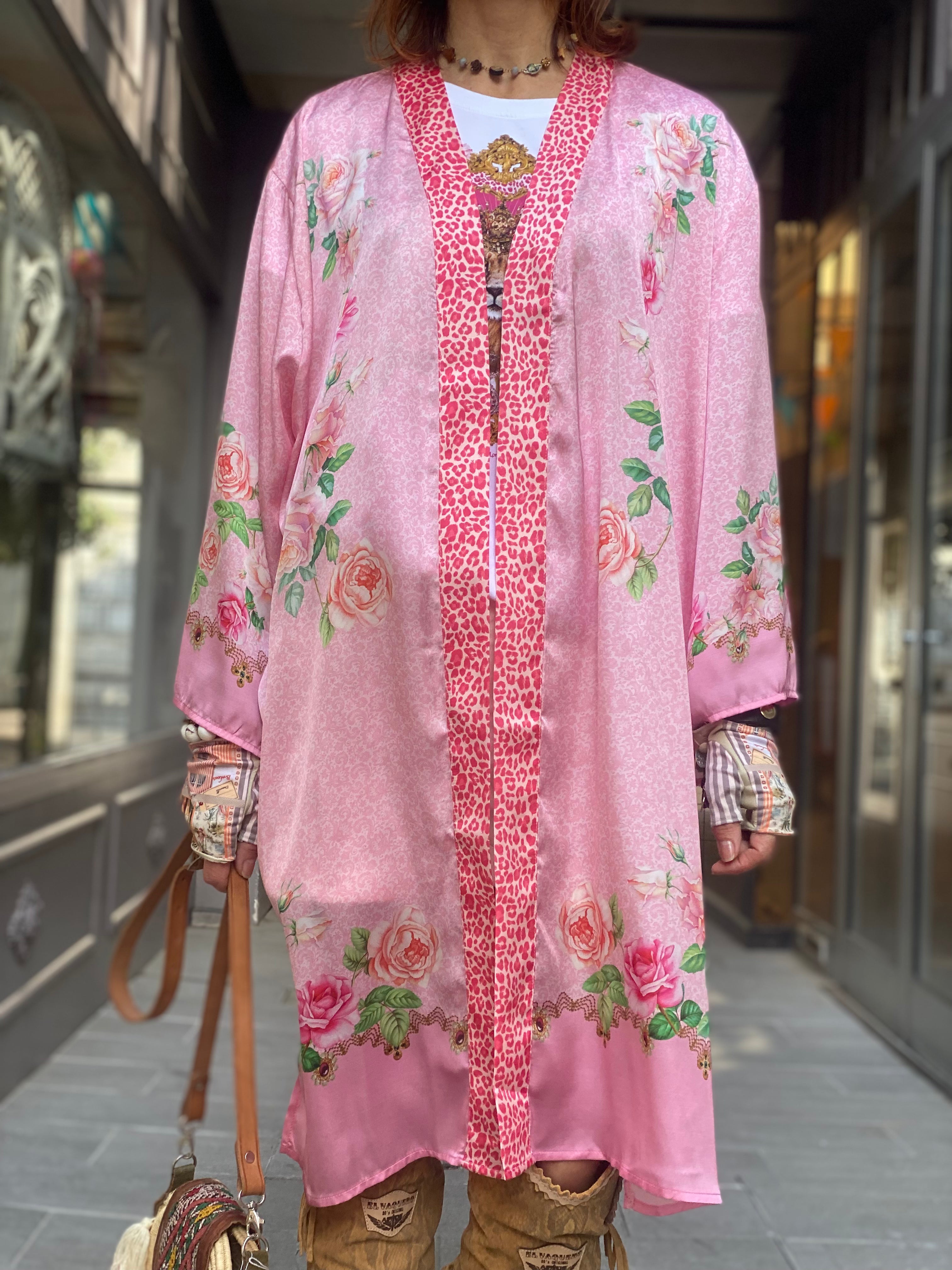 Royal Pink Katherina Loretta Kimono