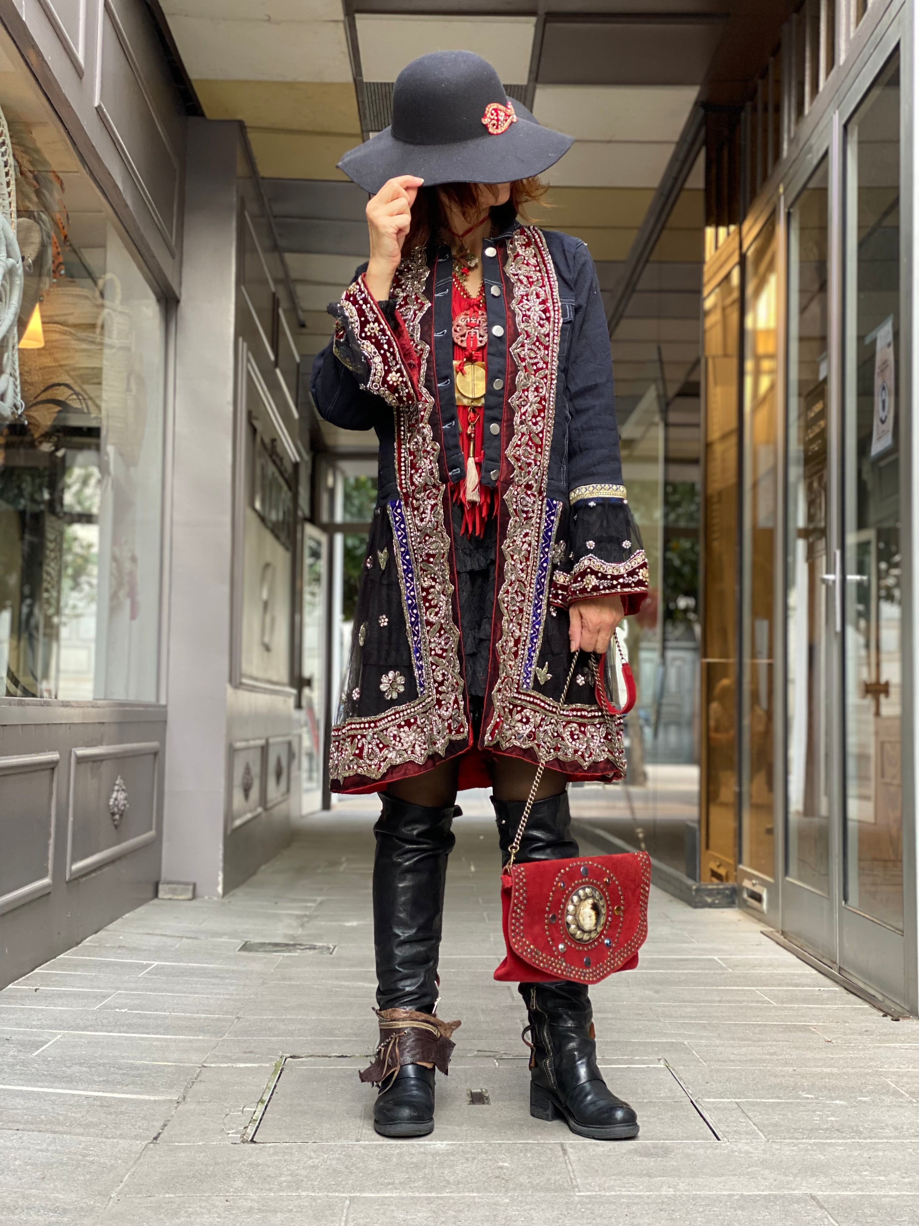 Jean Saree Jacket Faïza Mamz'elle Zoé