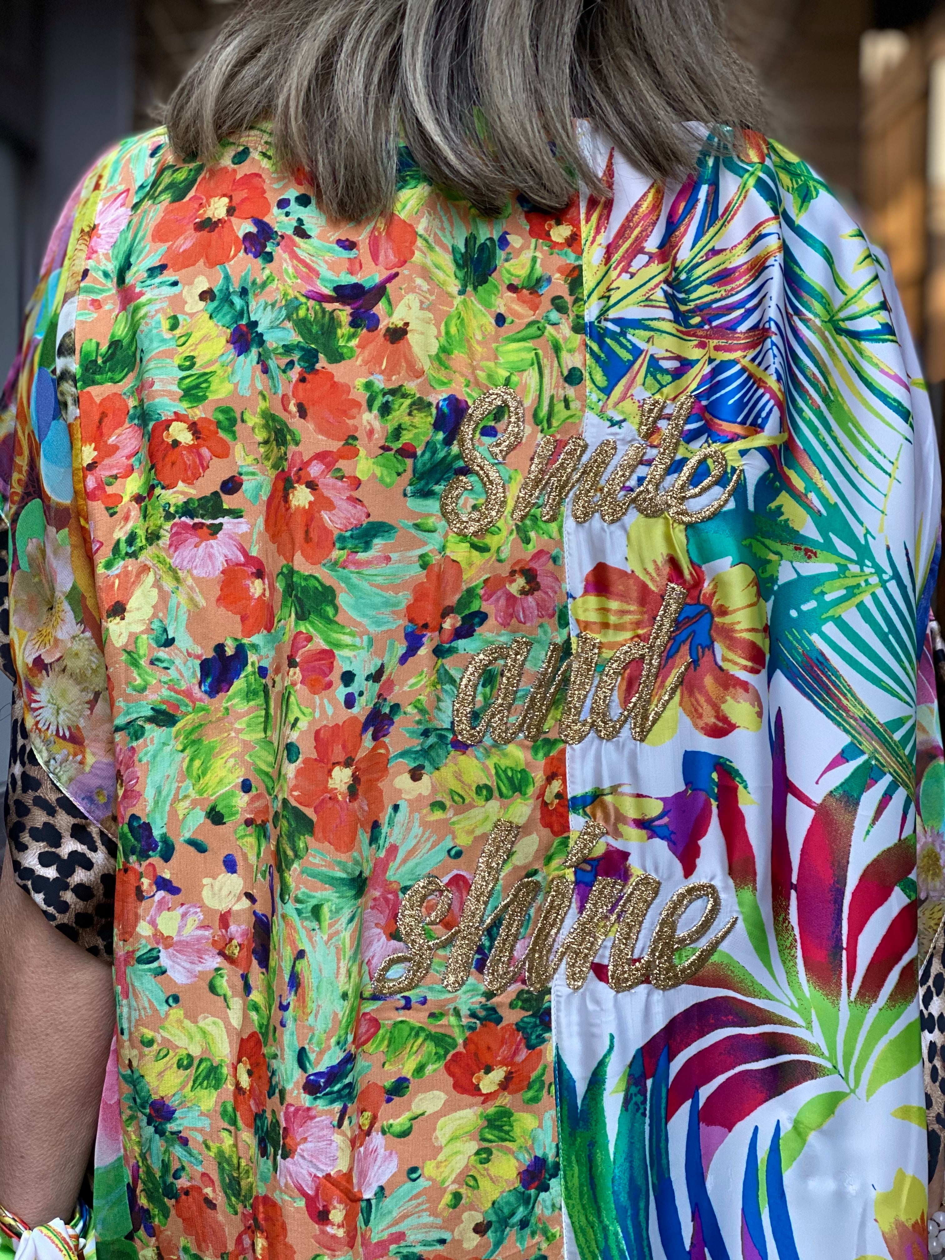 Kimono Long Fleur de Pirate