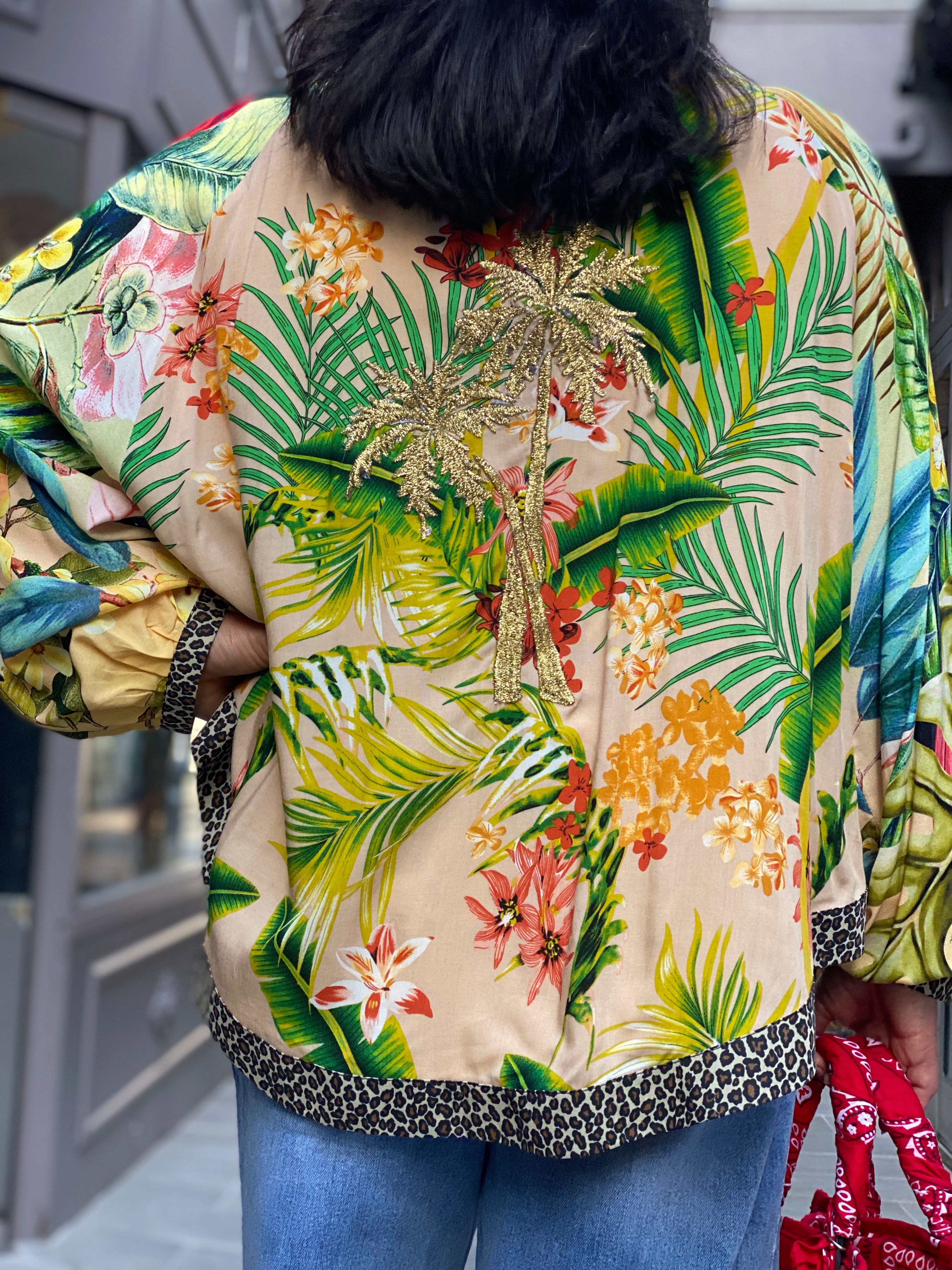 Kimono Court Fleur de Pirate