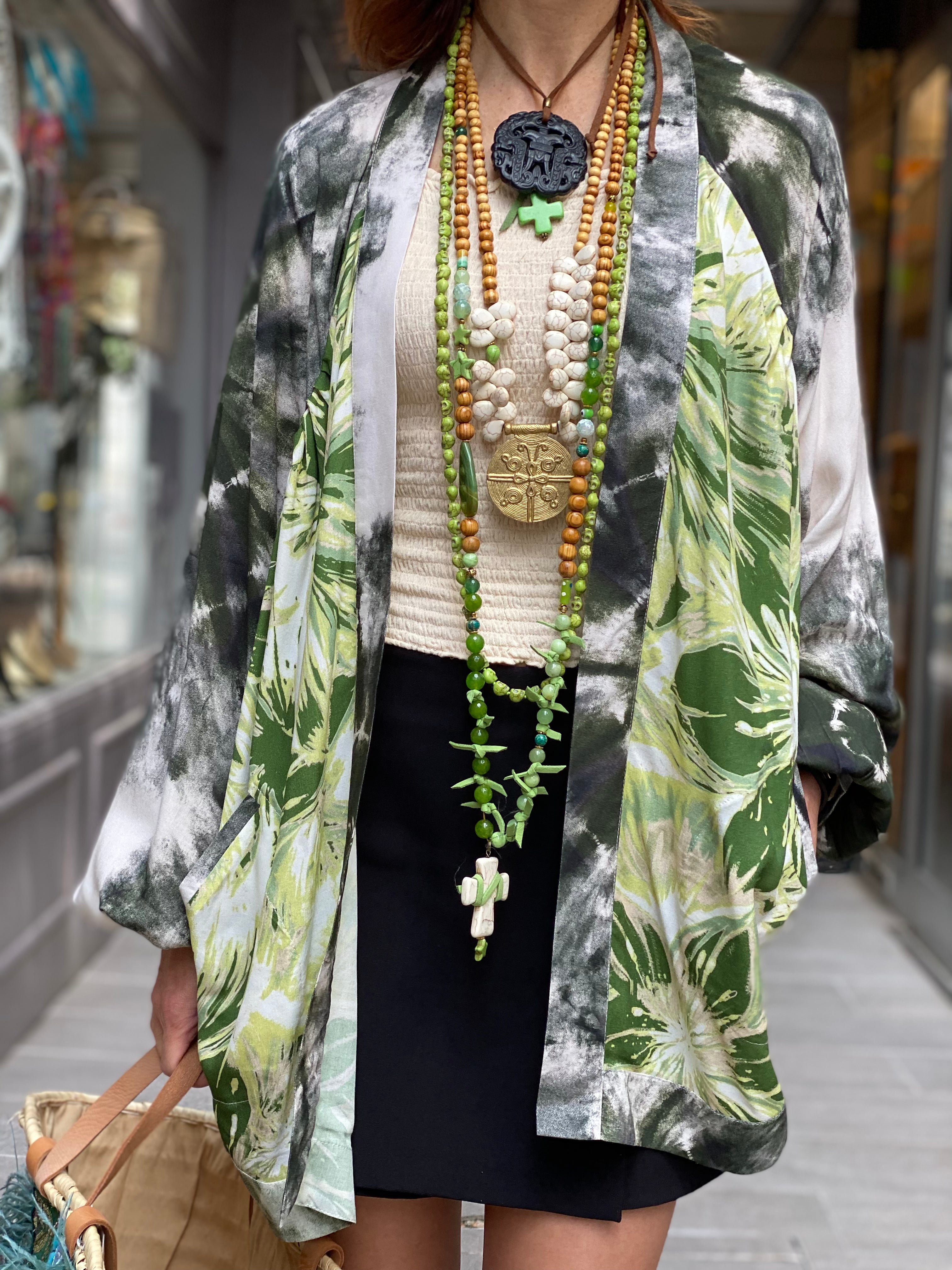 Kimono Court Fleur de Pirate