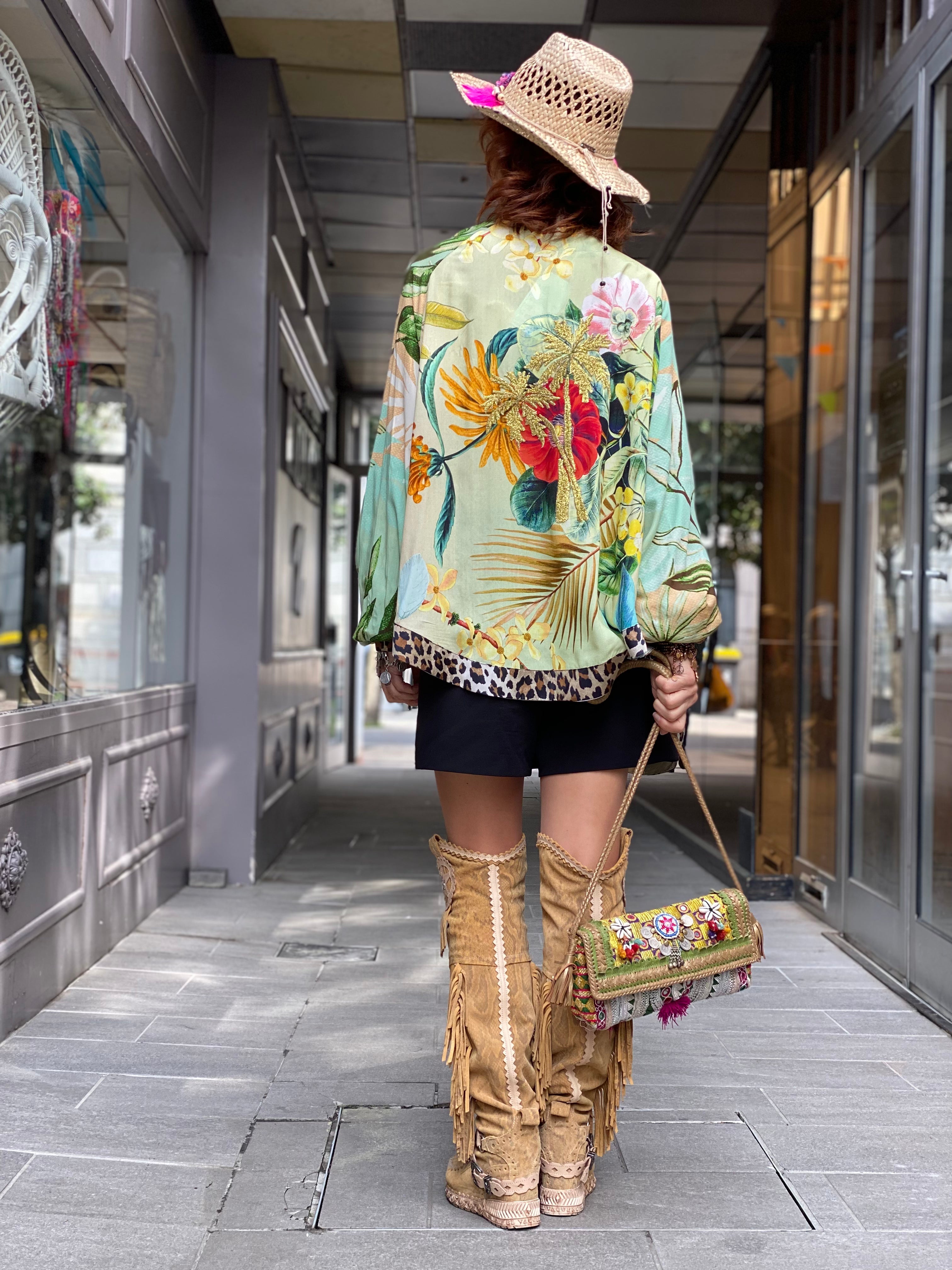 Kimono Court Fleur de Pirate