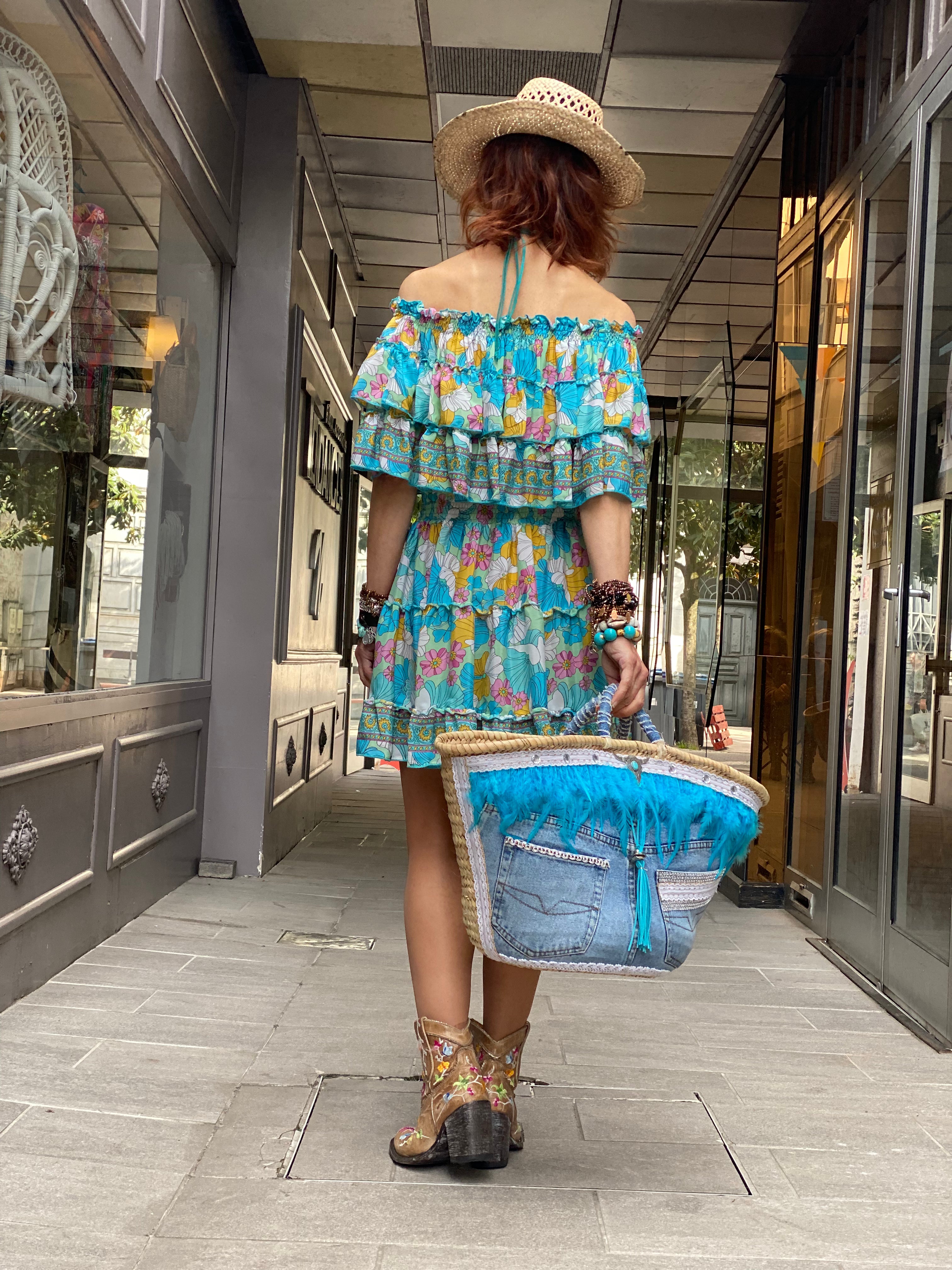 Robe Antigua Flower Nomad Sissi