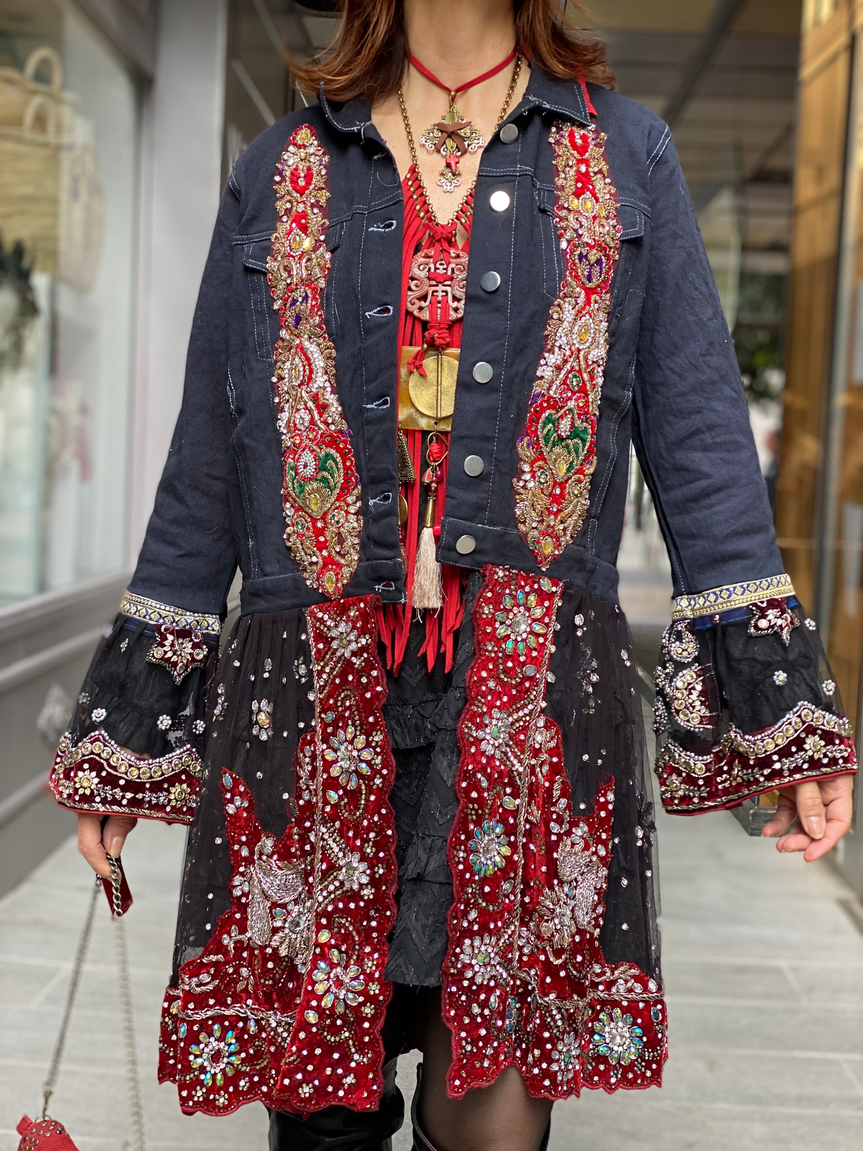 Jean Saree Jacket Faïza Mamz'elle Zoé