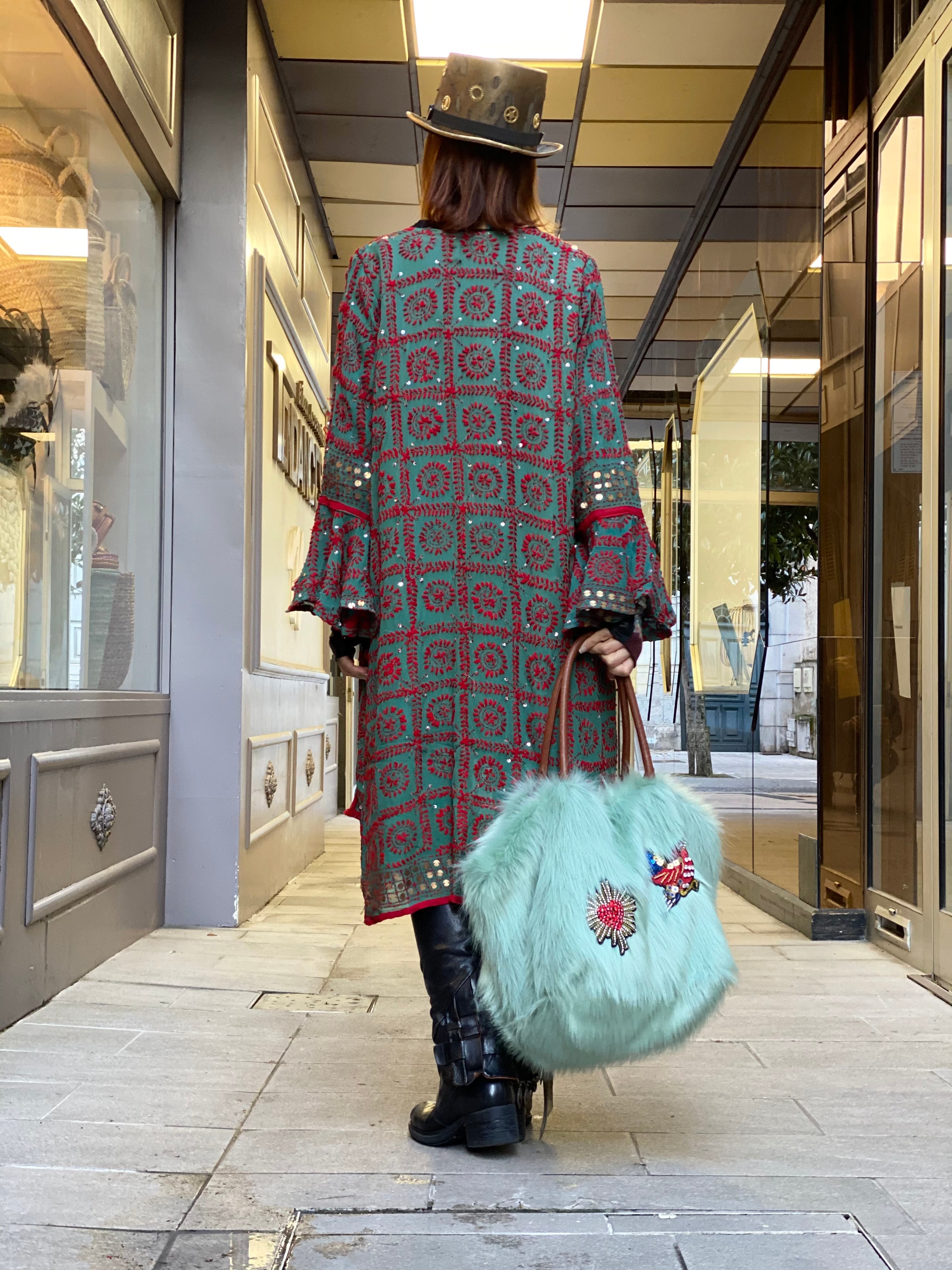Mamz'elle Zoé embroidered kimono