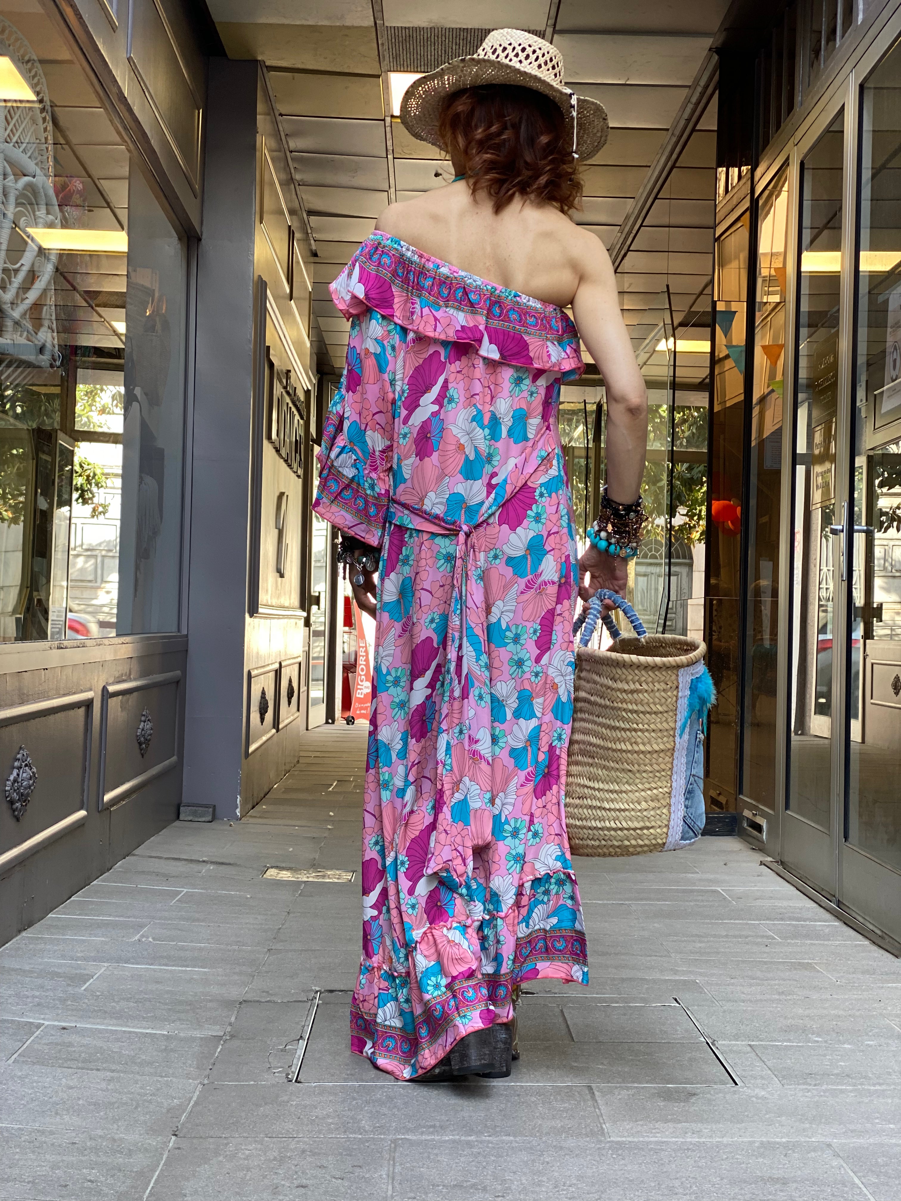 Tobago Flower Nomad Sissi Dress