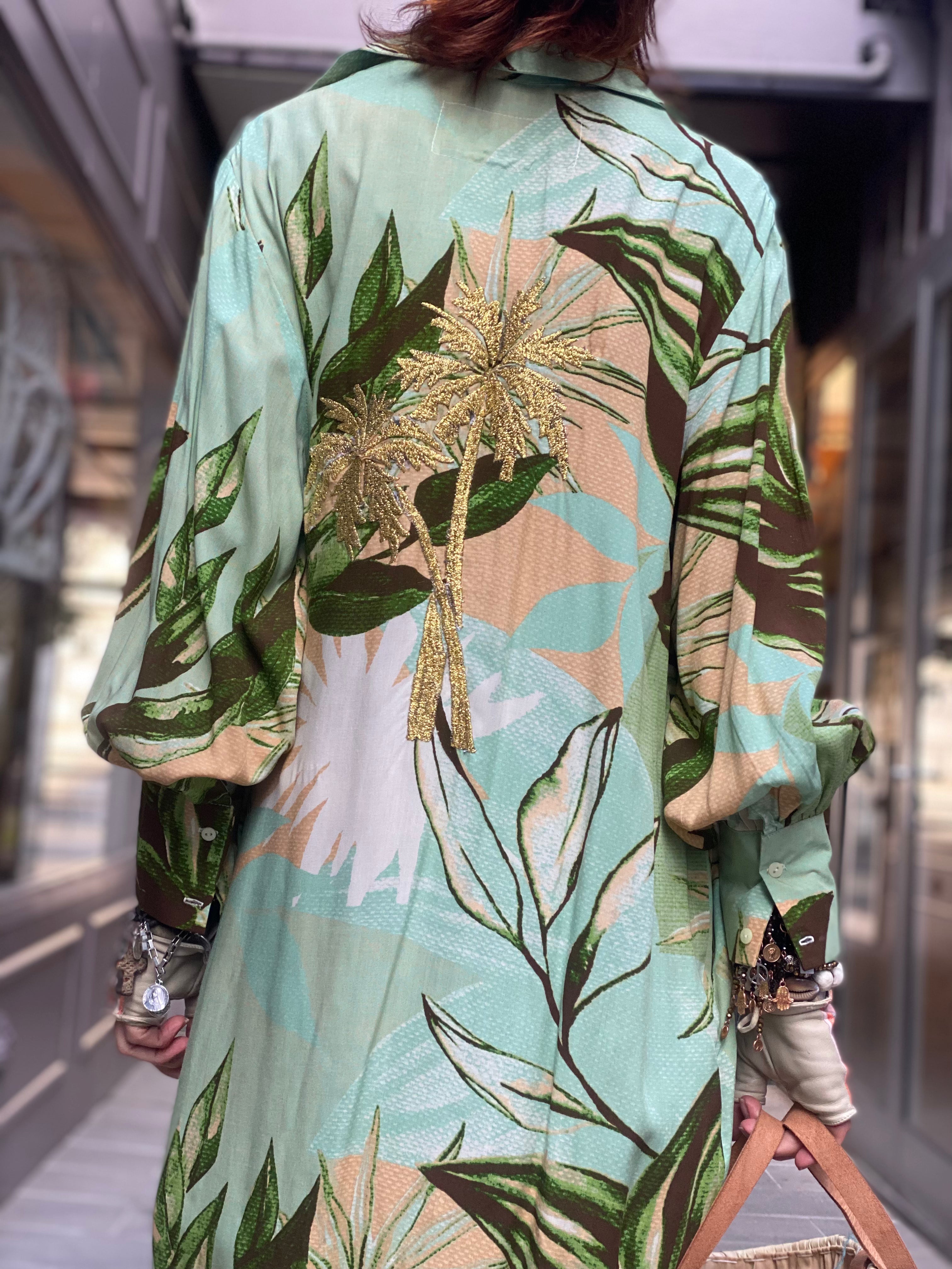 Pirate Flower long shirt