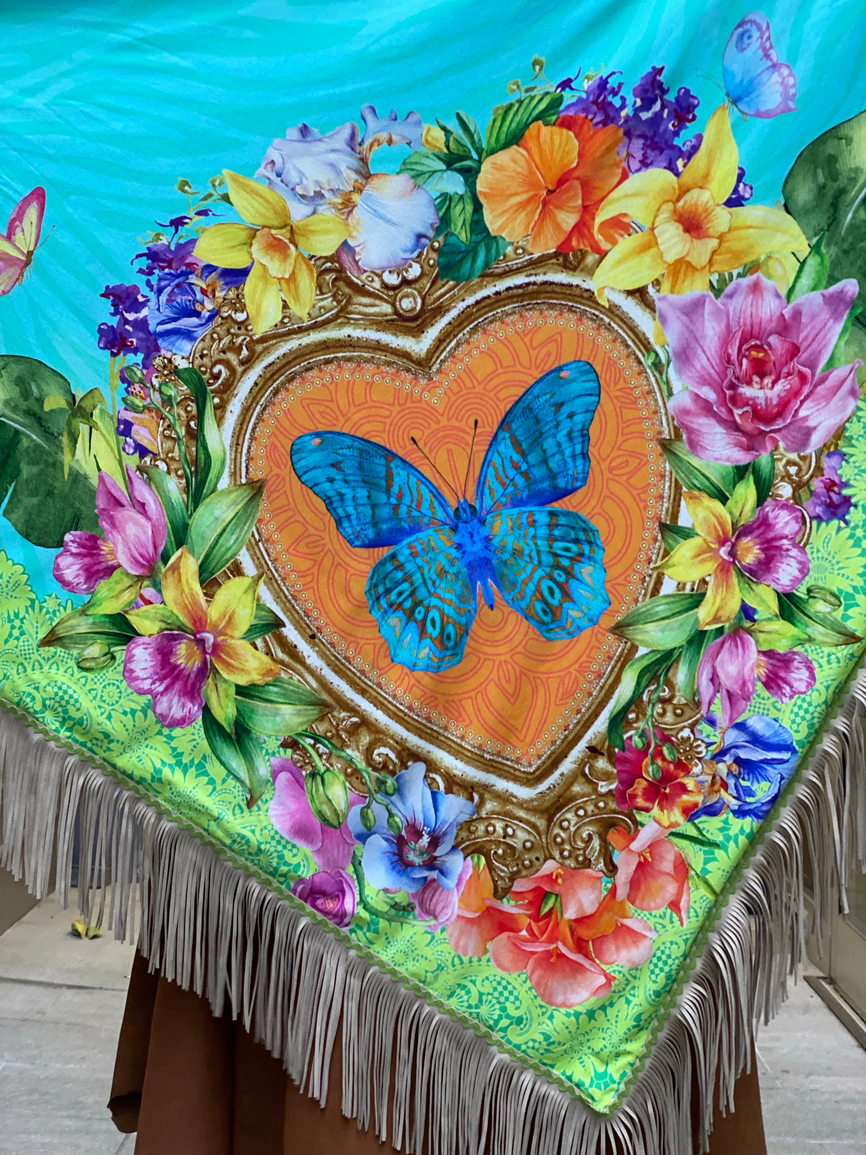 Garden of Plenty Katherina Loretta Shawl