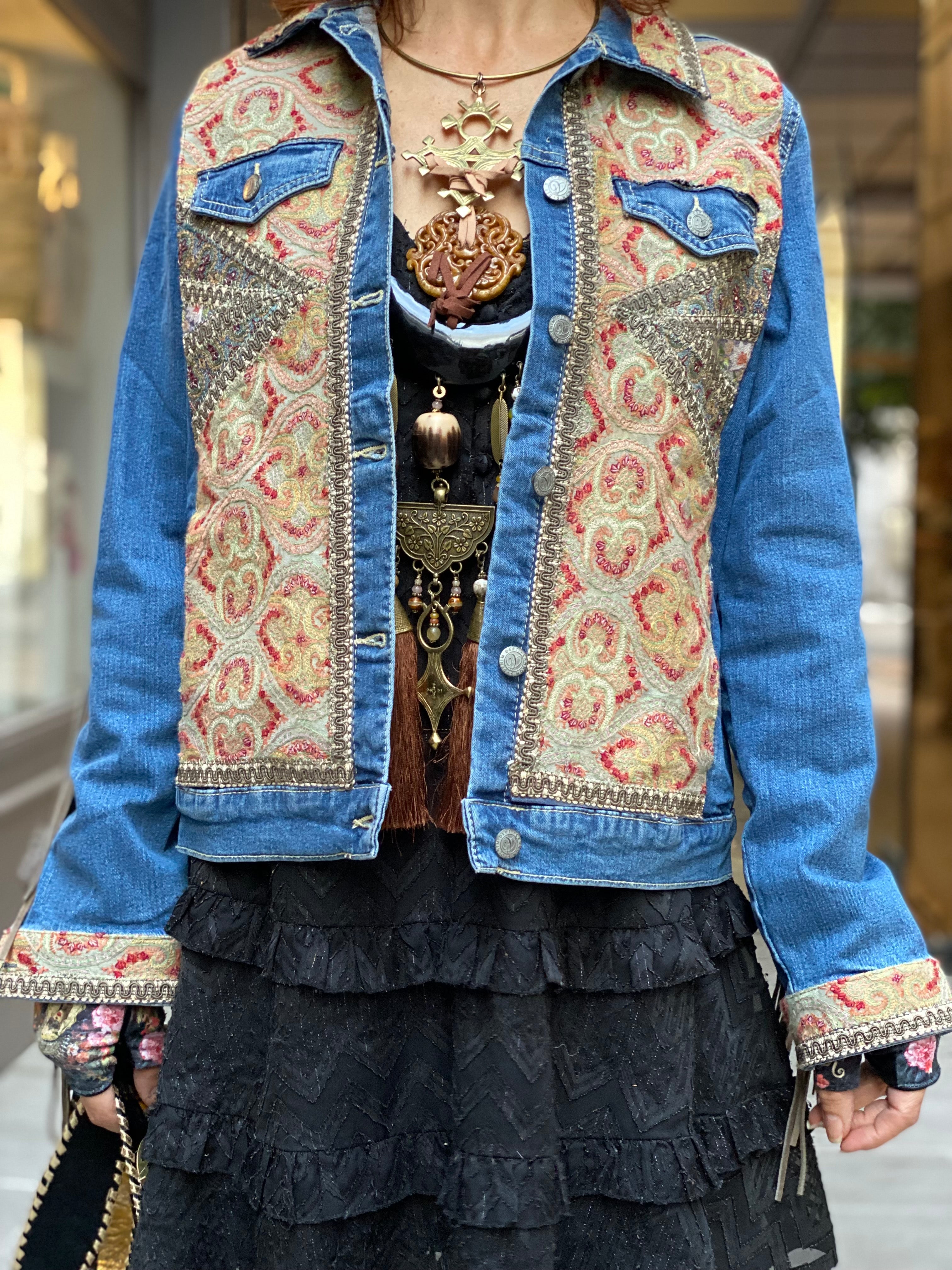 Veste Jean Franges Mamz’elle Zoé