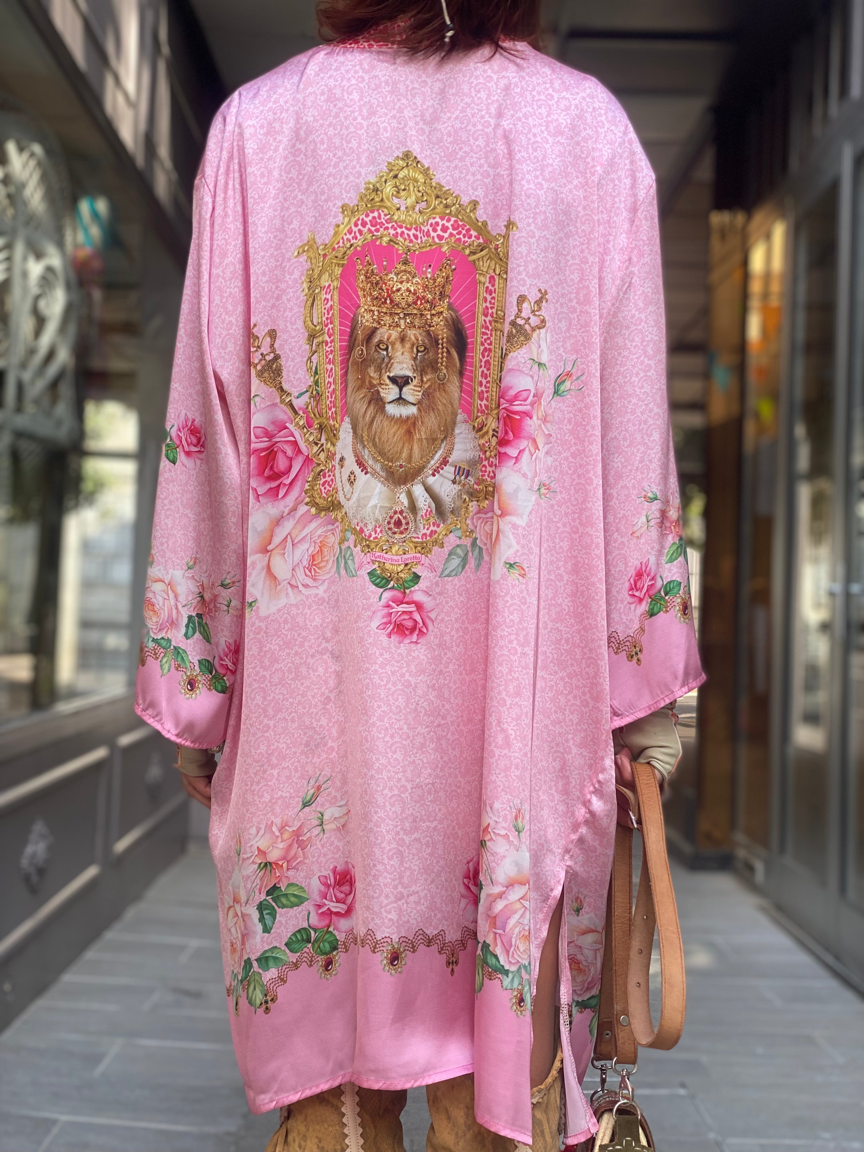 Royal Pink Katherina Loretta Kimono