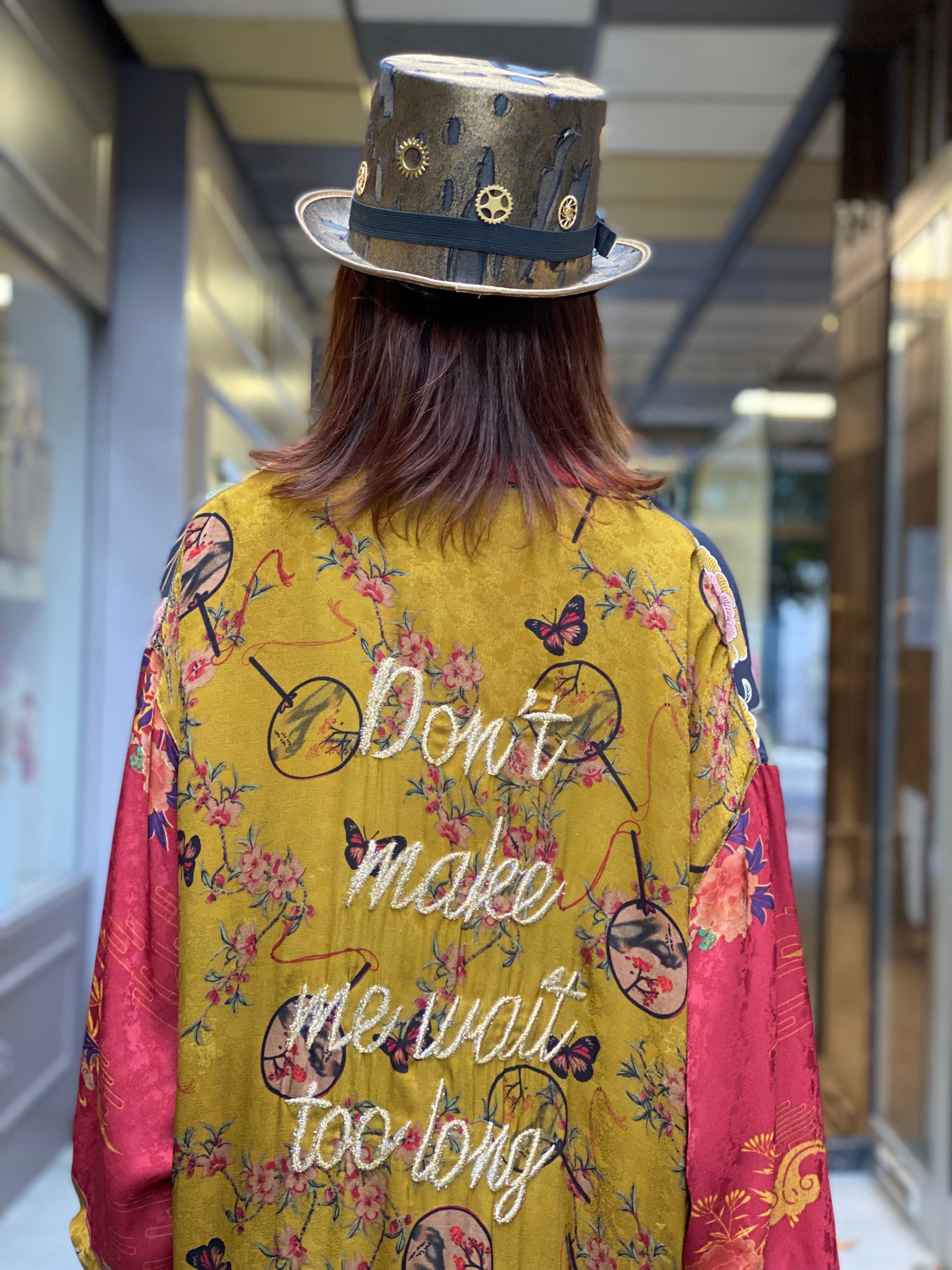 Pirate Flower Long Kimono