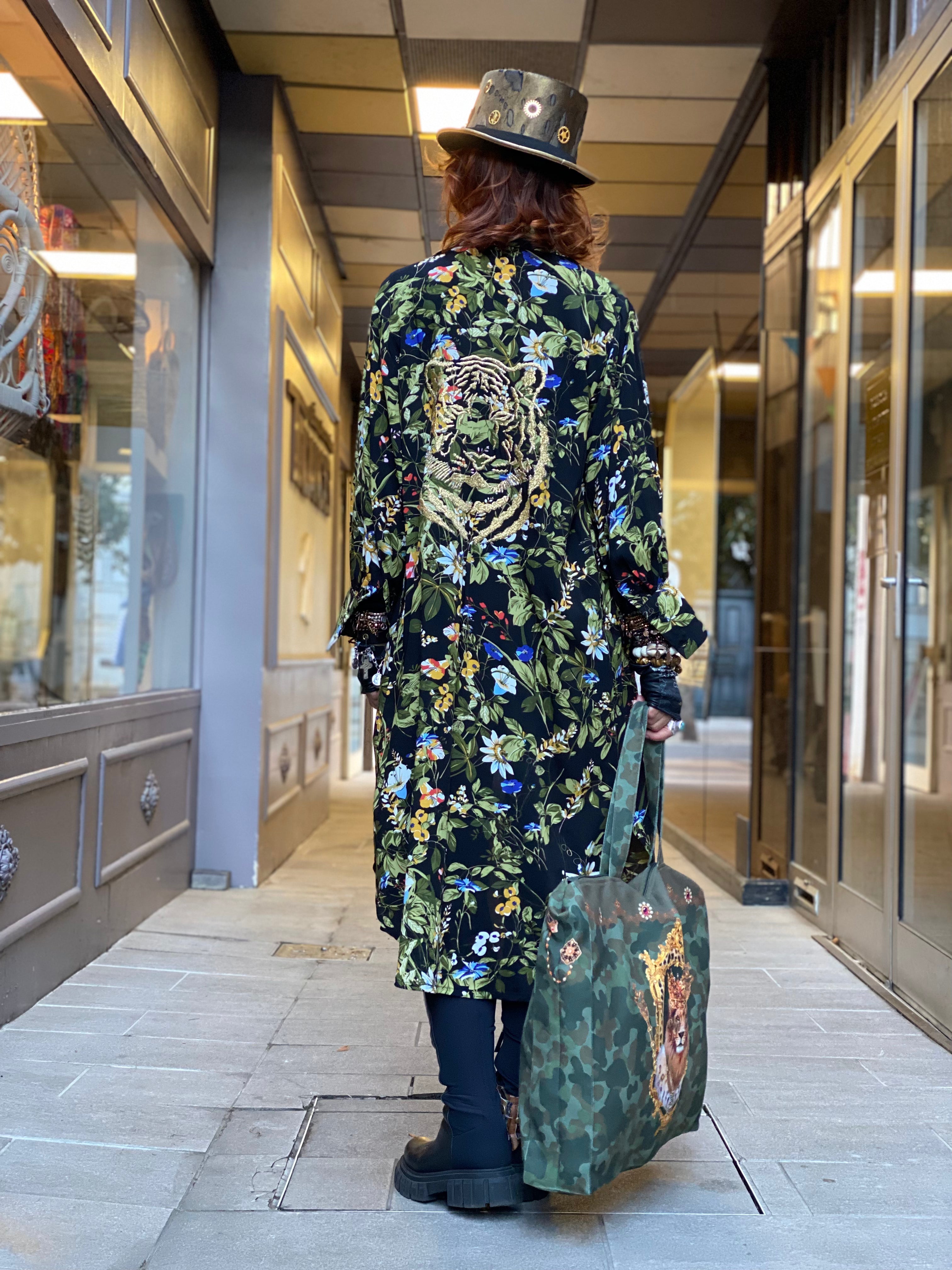 Chemise longue Fleur de Pirate