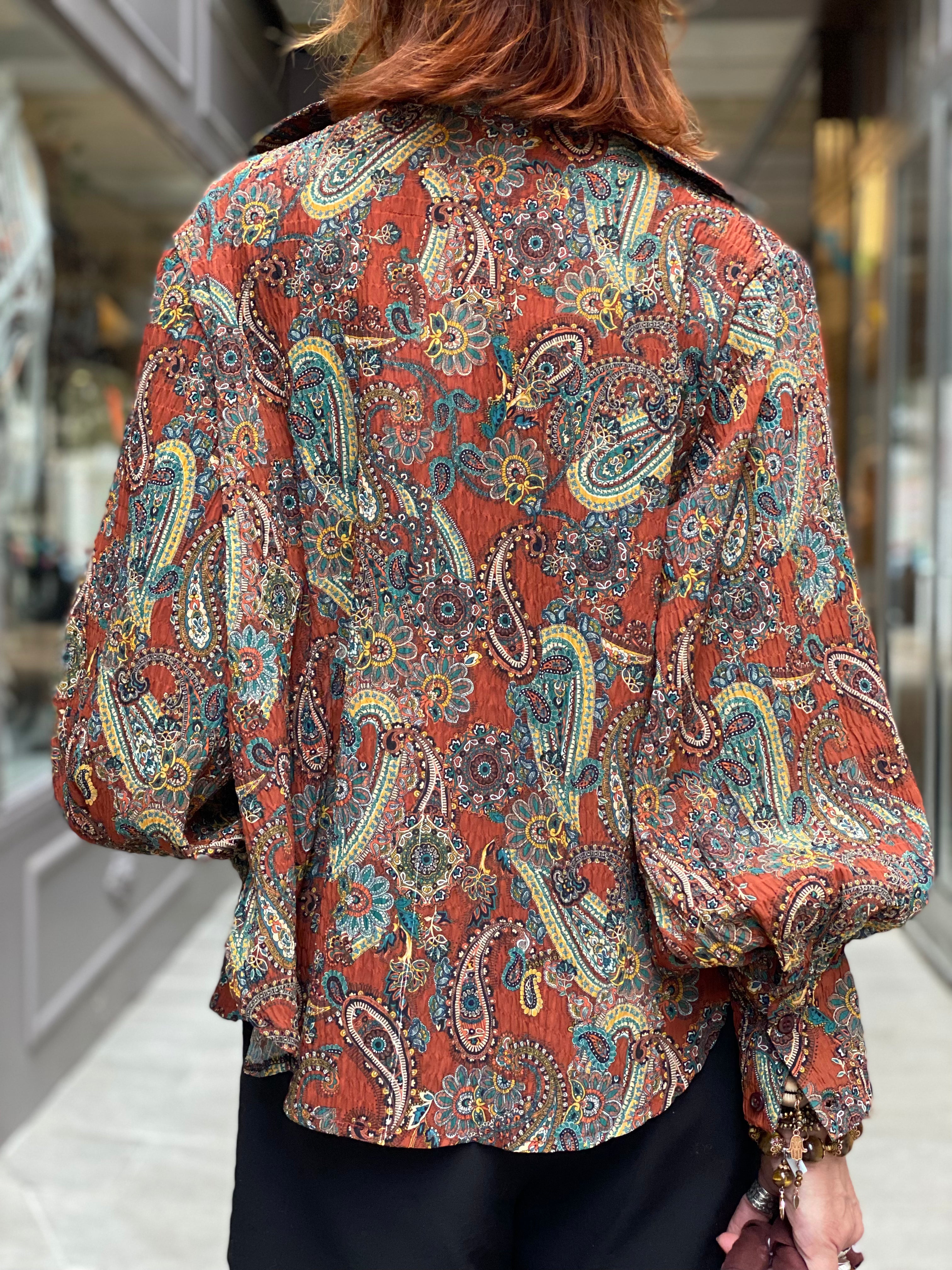 Pirate Flower short shirt