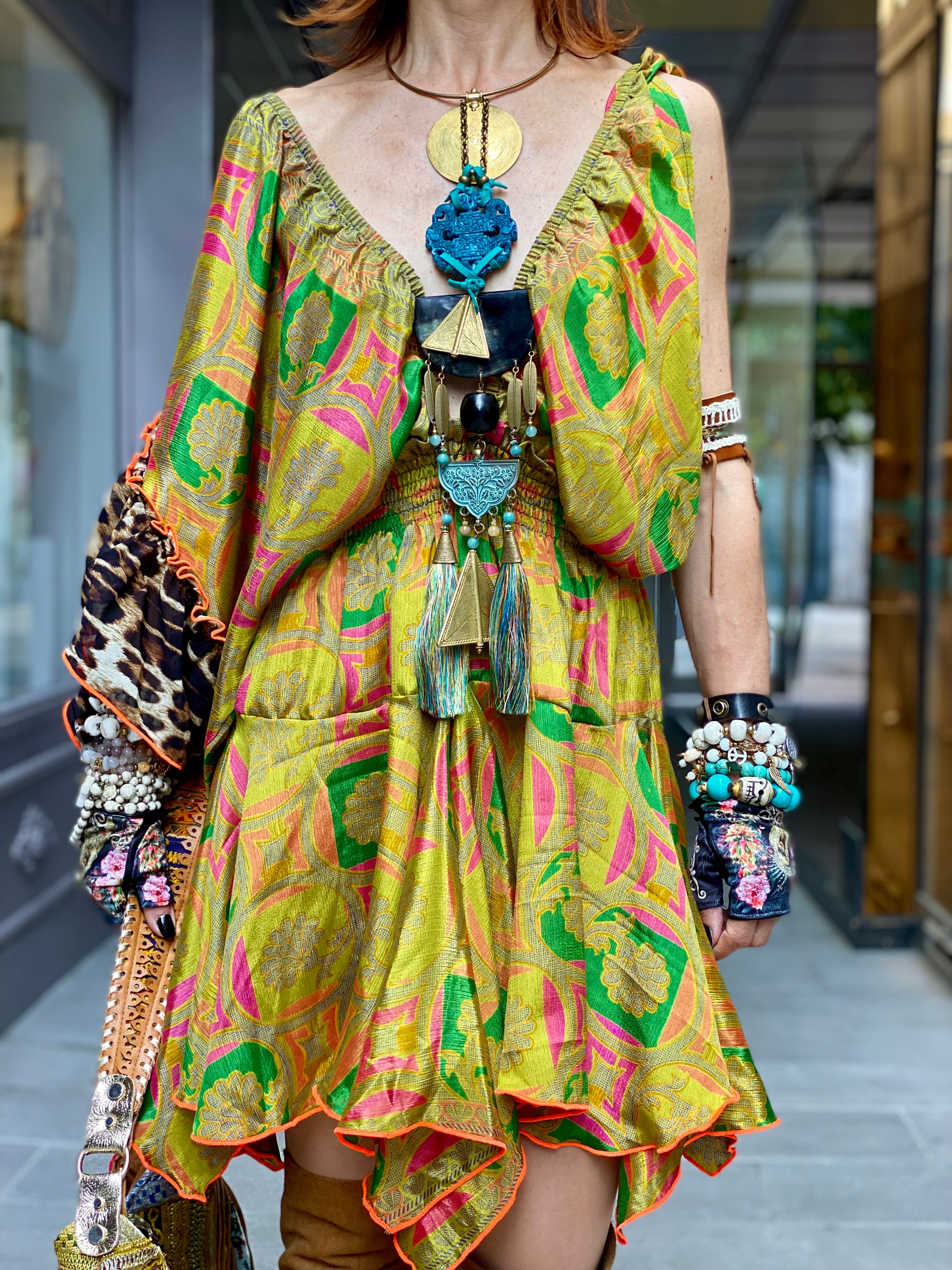 Hibiscus Dress Doll.SA