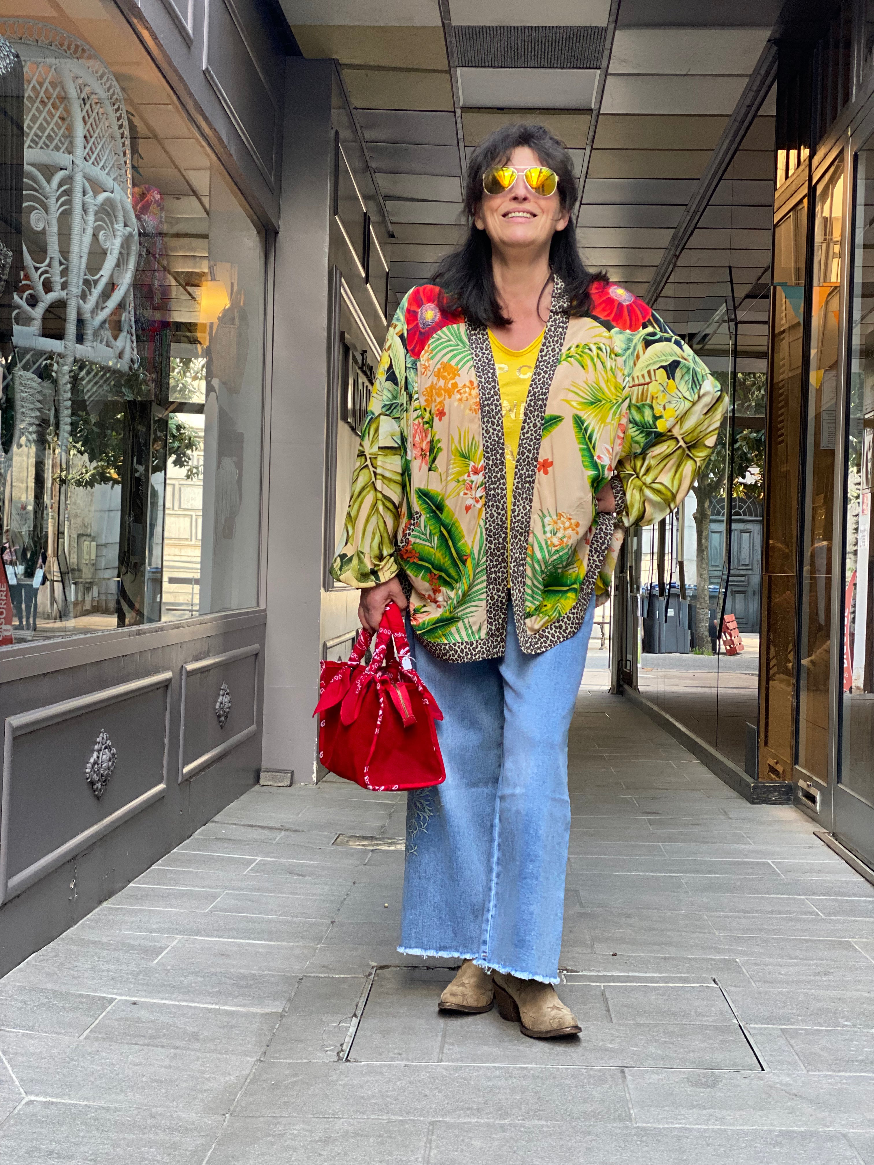 Kimono Court Fleur de Pirate
