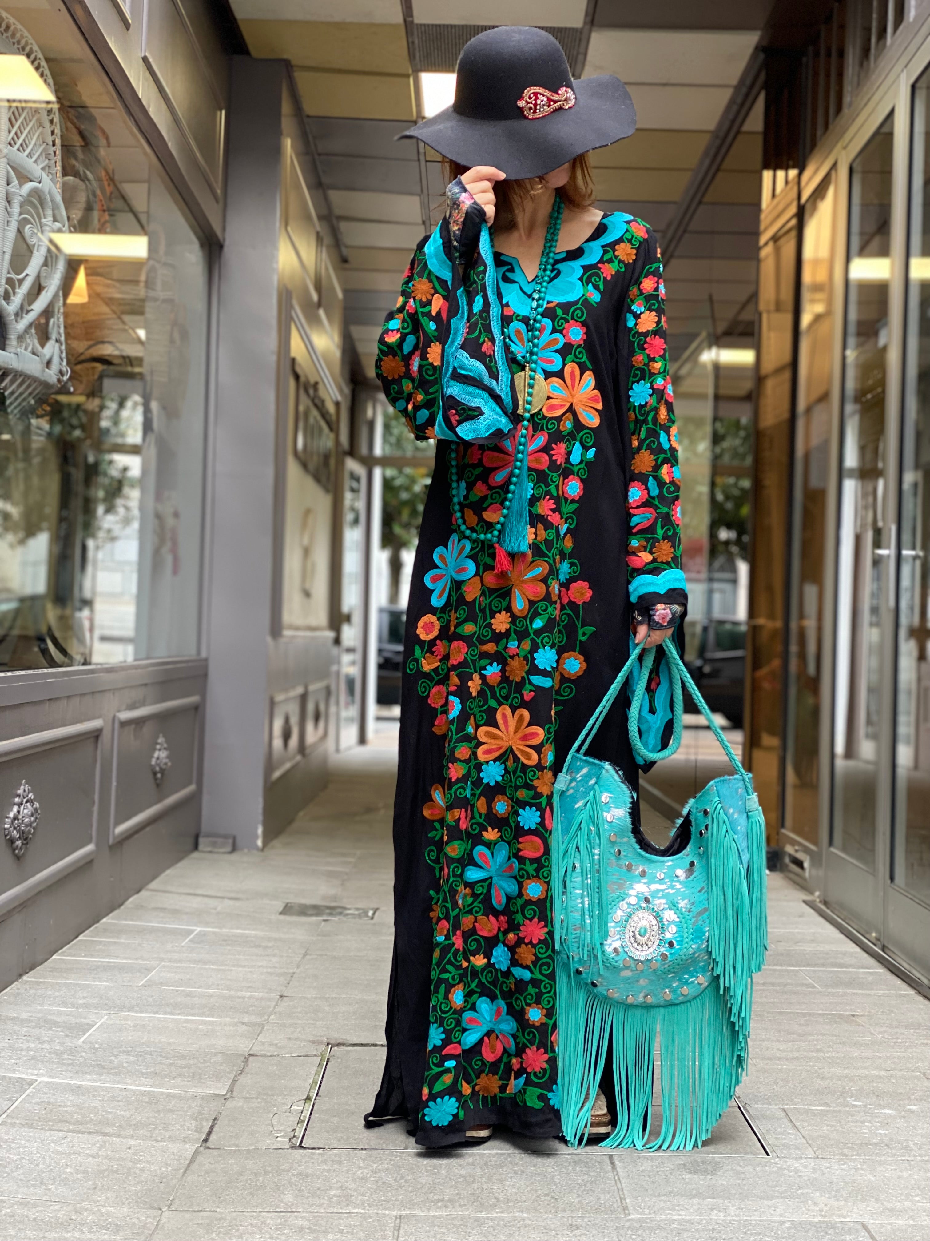 Robe Longue Brodée Mamz’elle Zoé