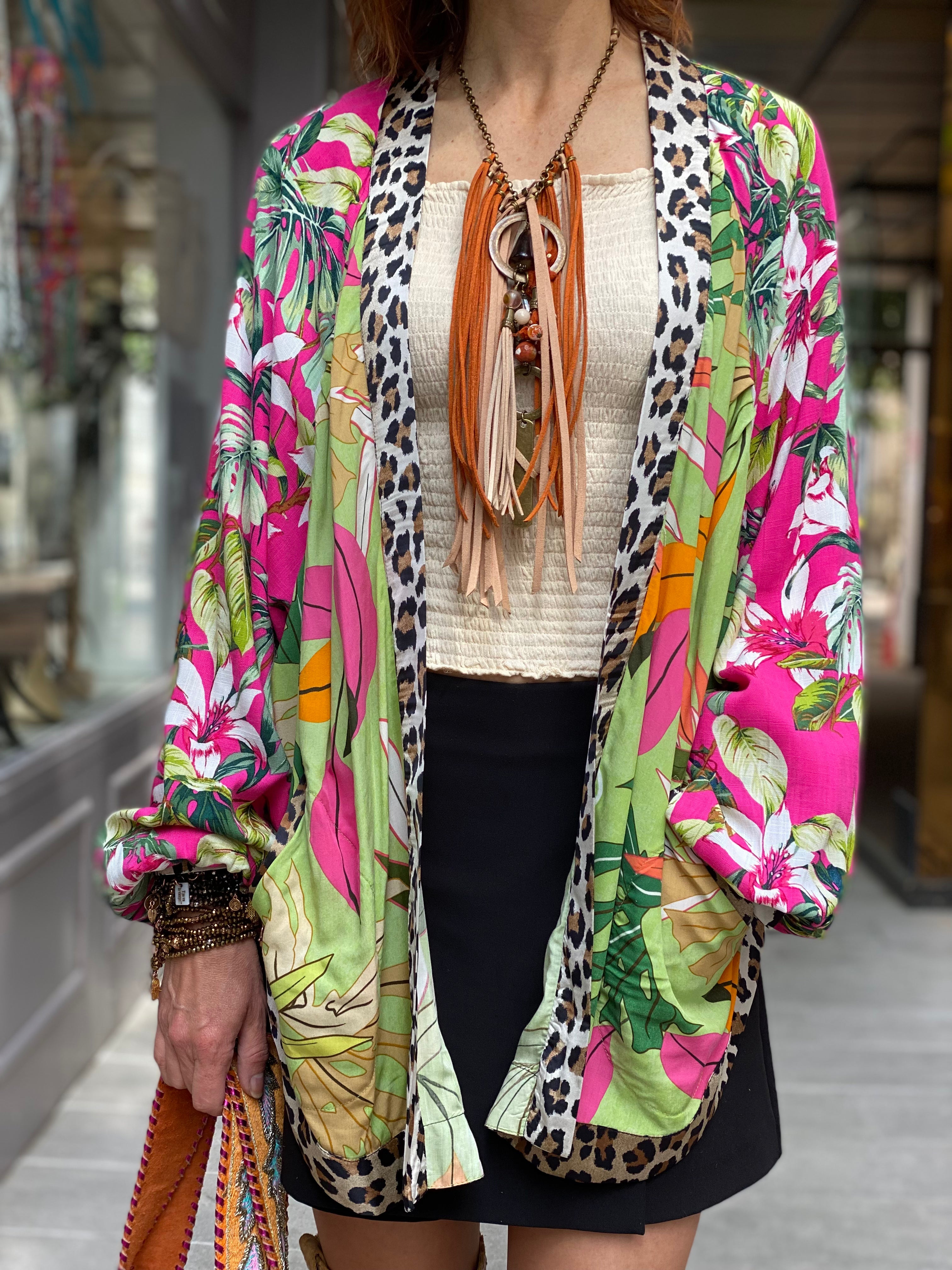 Kimono Court Fleur de Pirate