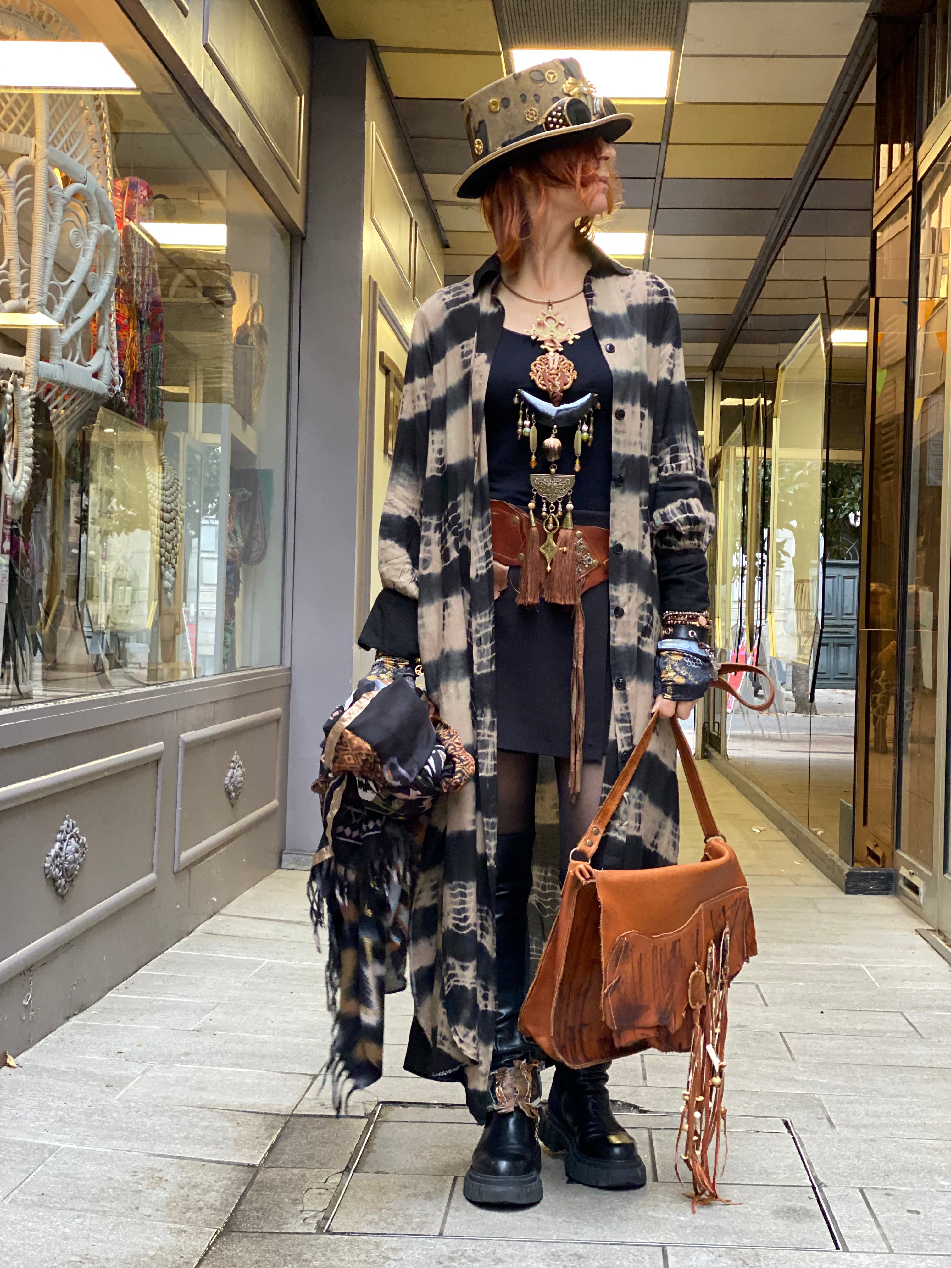 Pirate Flower long shirt