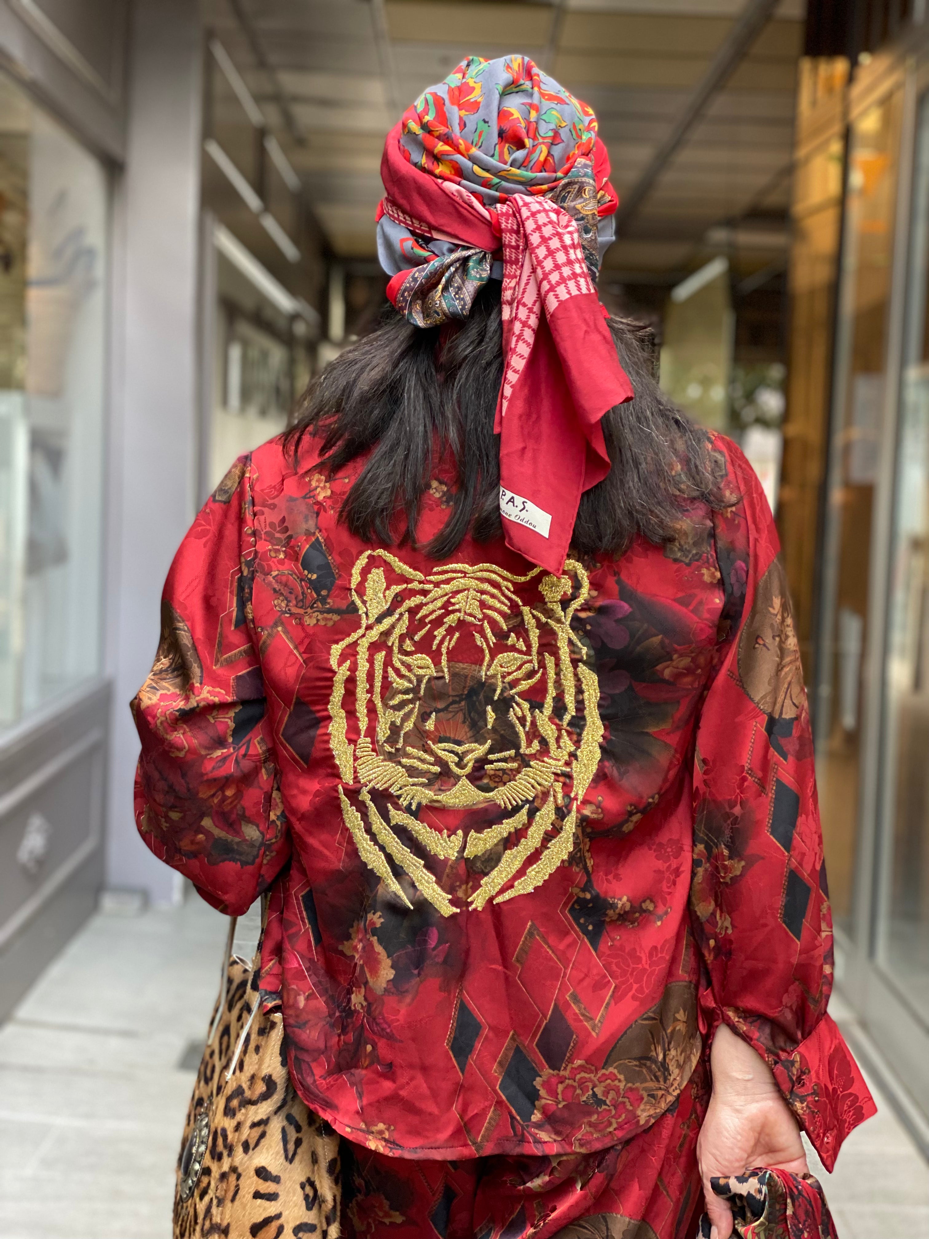 Pirate Flower short shirt