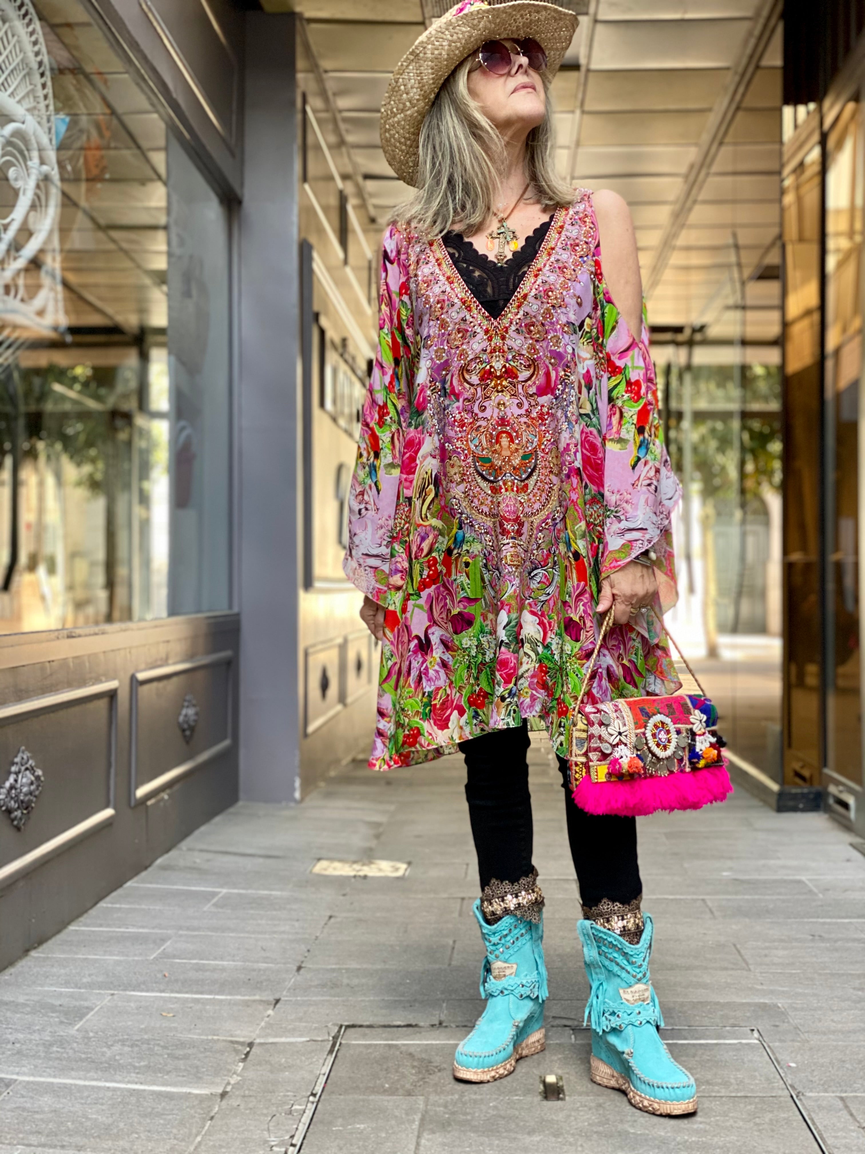 Kaftan Dress Every Flower Blossom Czarina