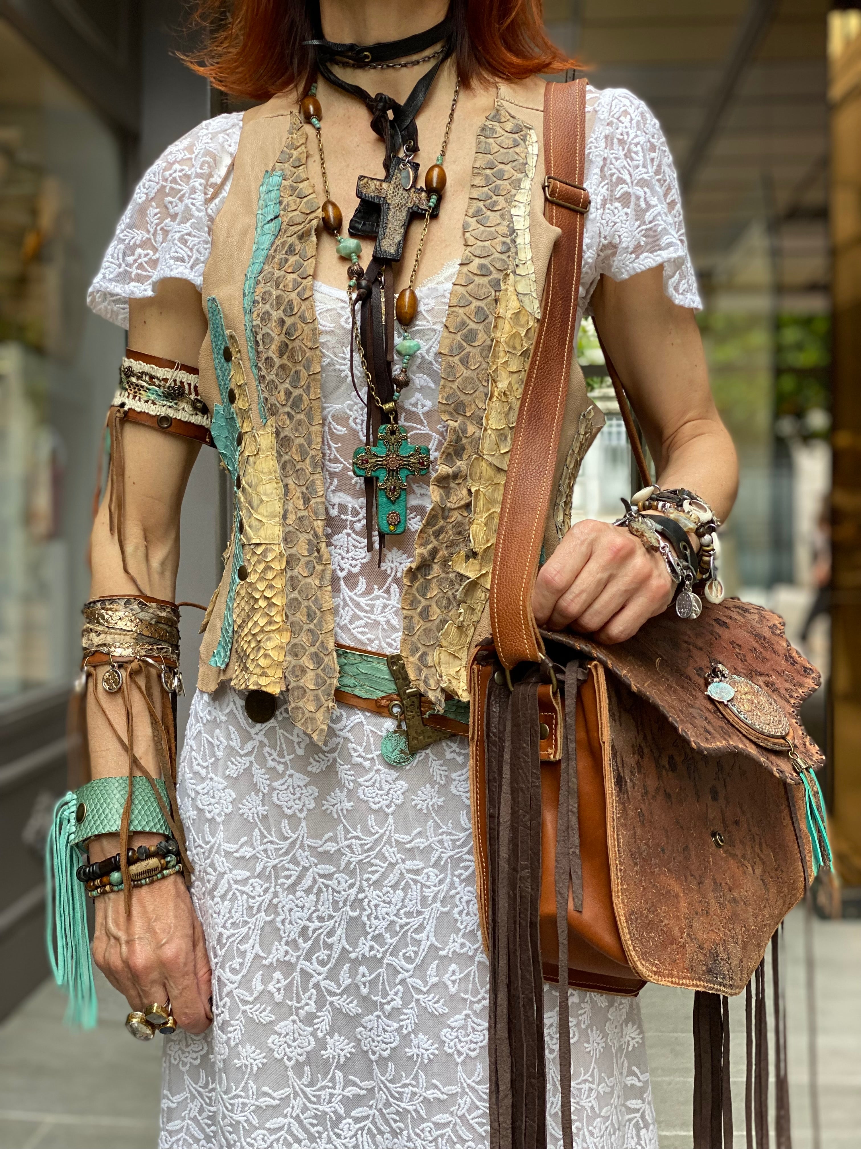 Bracelet de Bras Boho Iguan
