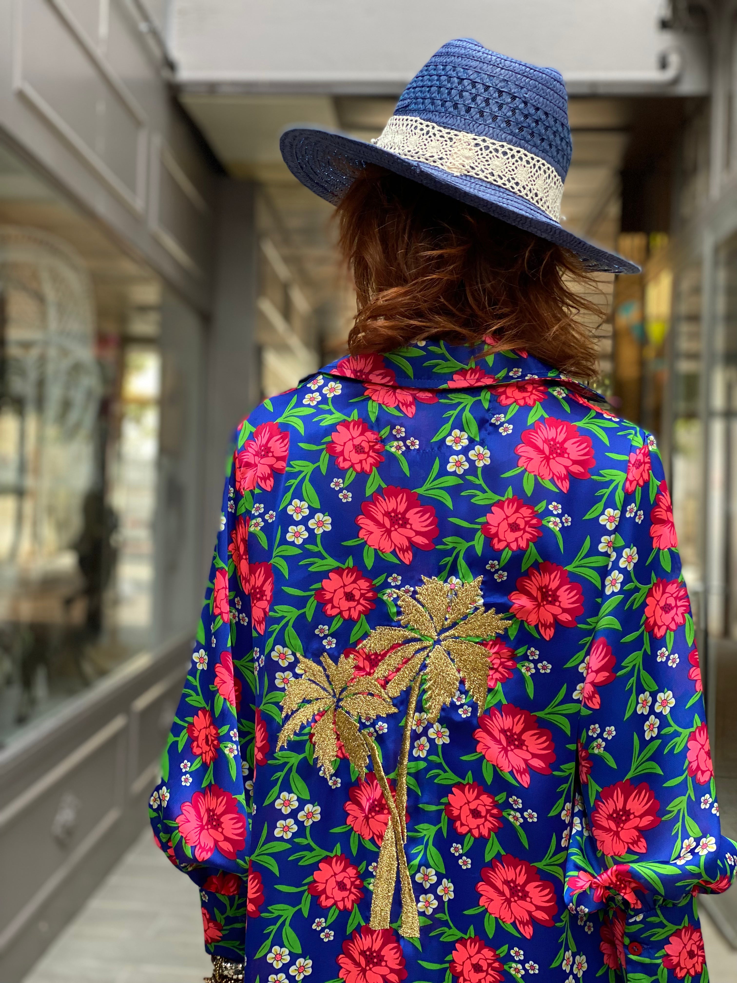 Chemise longue Fleur de Pirate