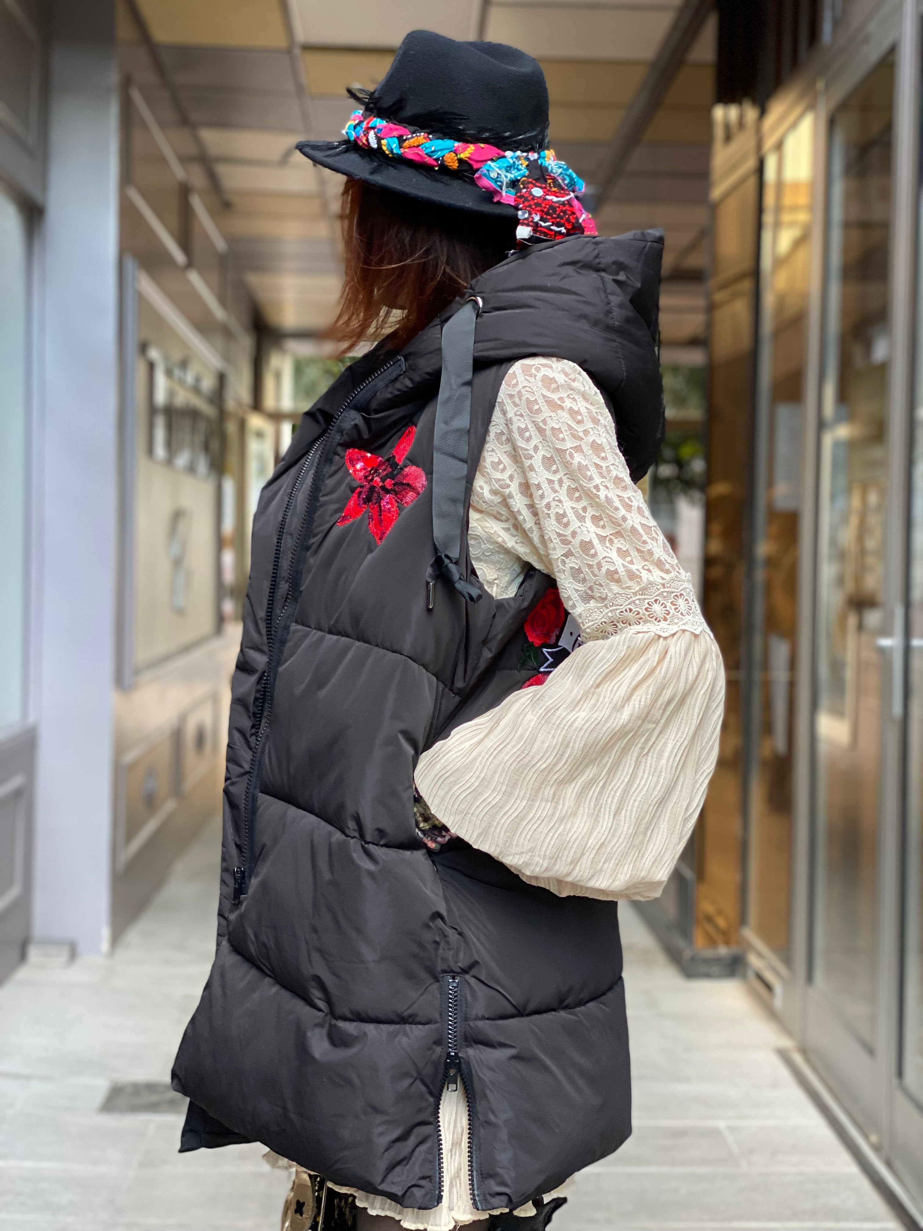 Poupée de Soie sleeveless down jacket